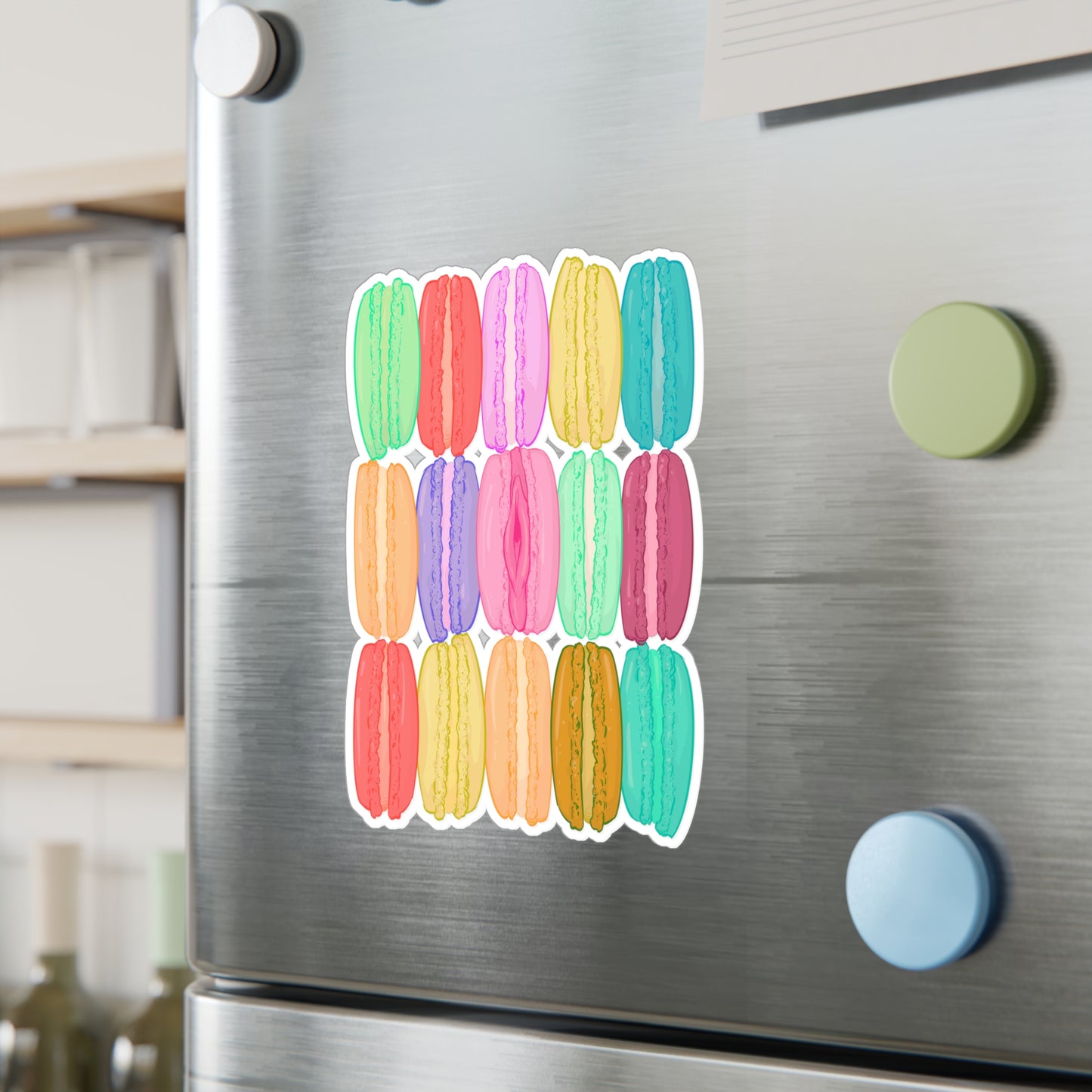 Macaron Noises Kiss-Cut Vinyl Decal