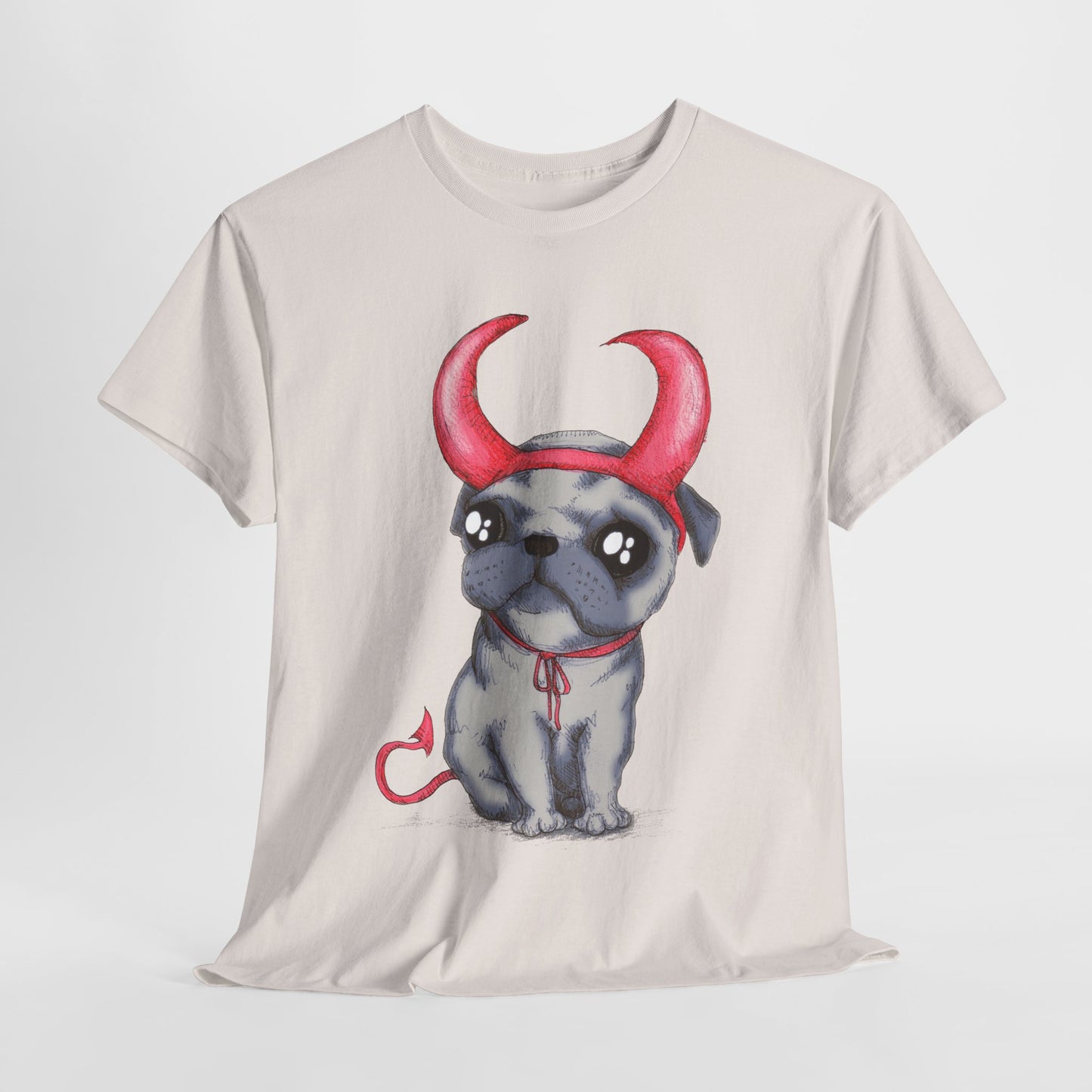 Puggo From Heck Unisex Heavy Cotton Tee