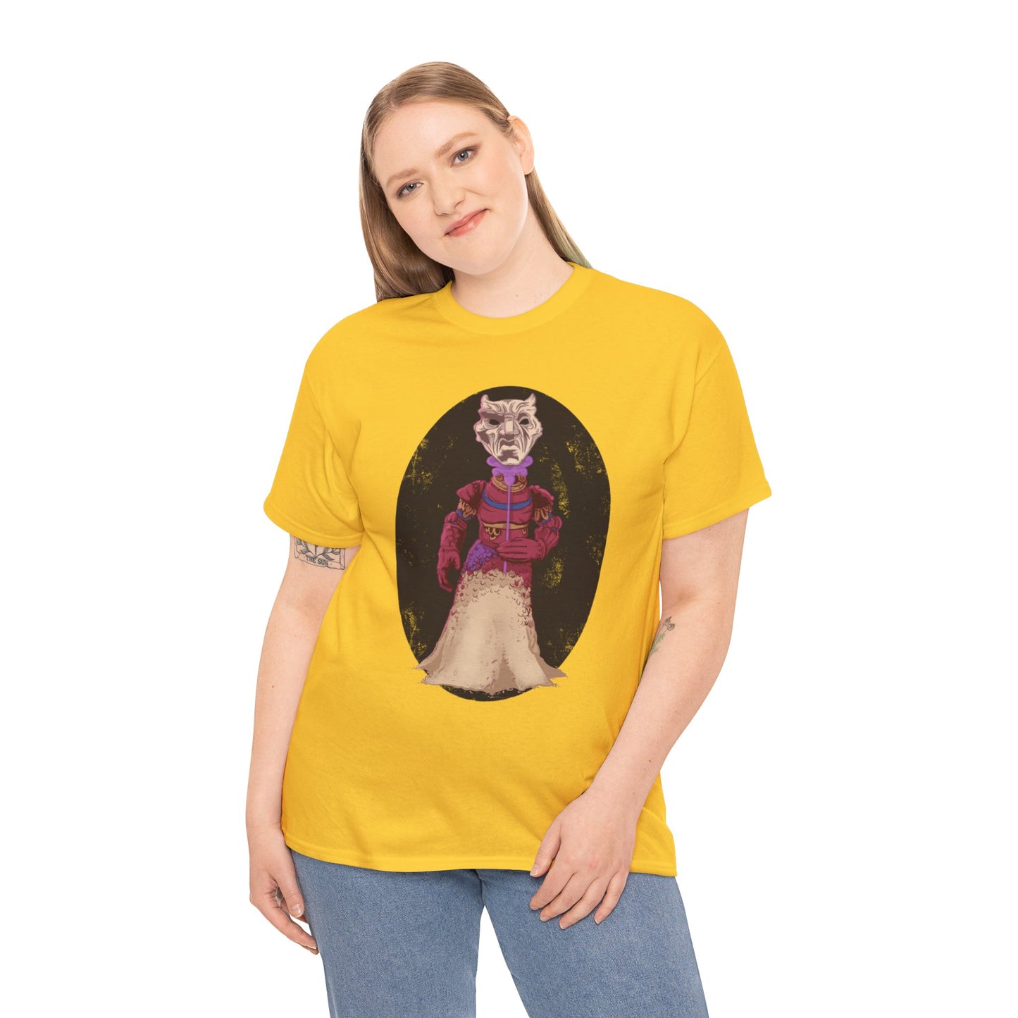 Mysterious Stranger Unisex Heavy Cotton Tee