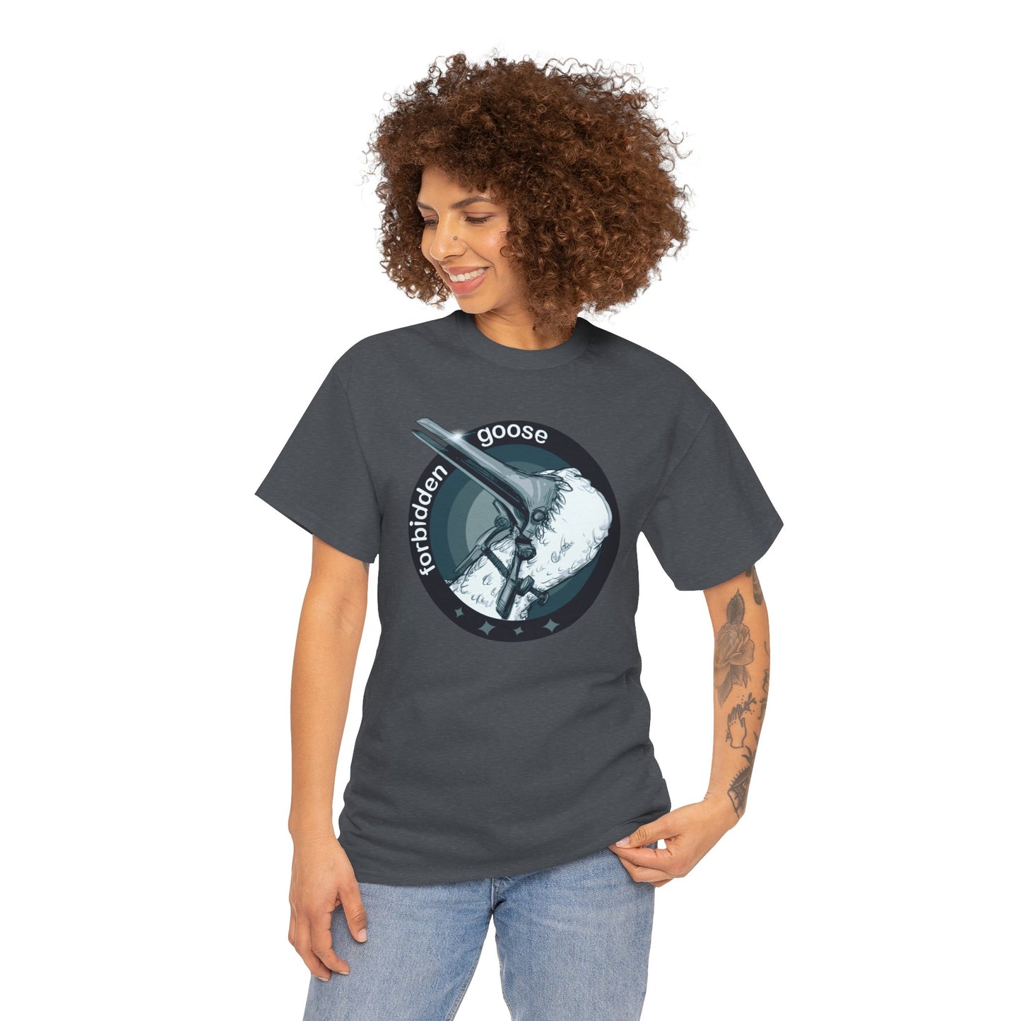 Forbidden Goose Unisex Heavy Cotton Tee