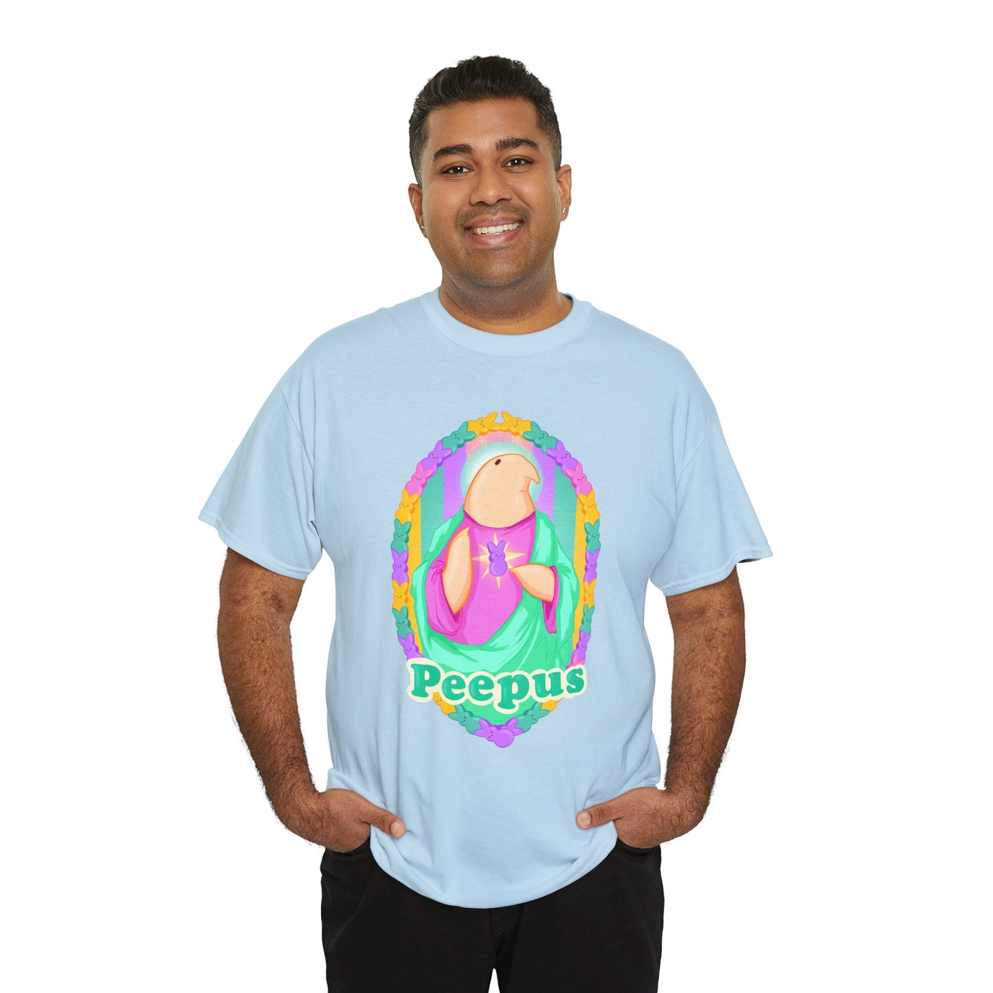 Peepus Unisex Heavy Cotton Tee