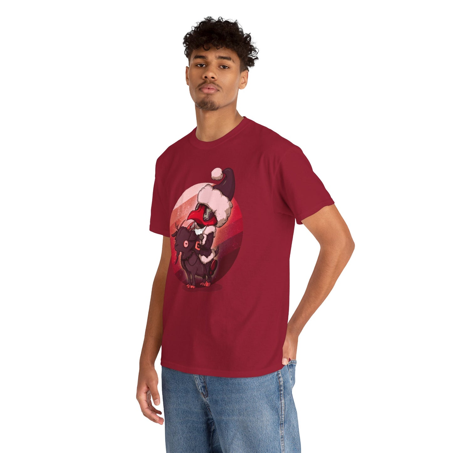 Plague Doctor Santa Unisex Heavy Cotton Tee