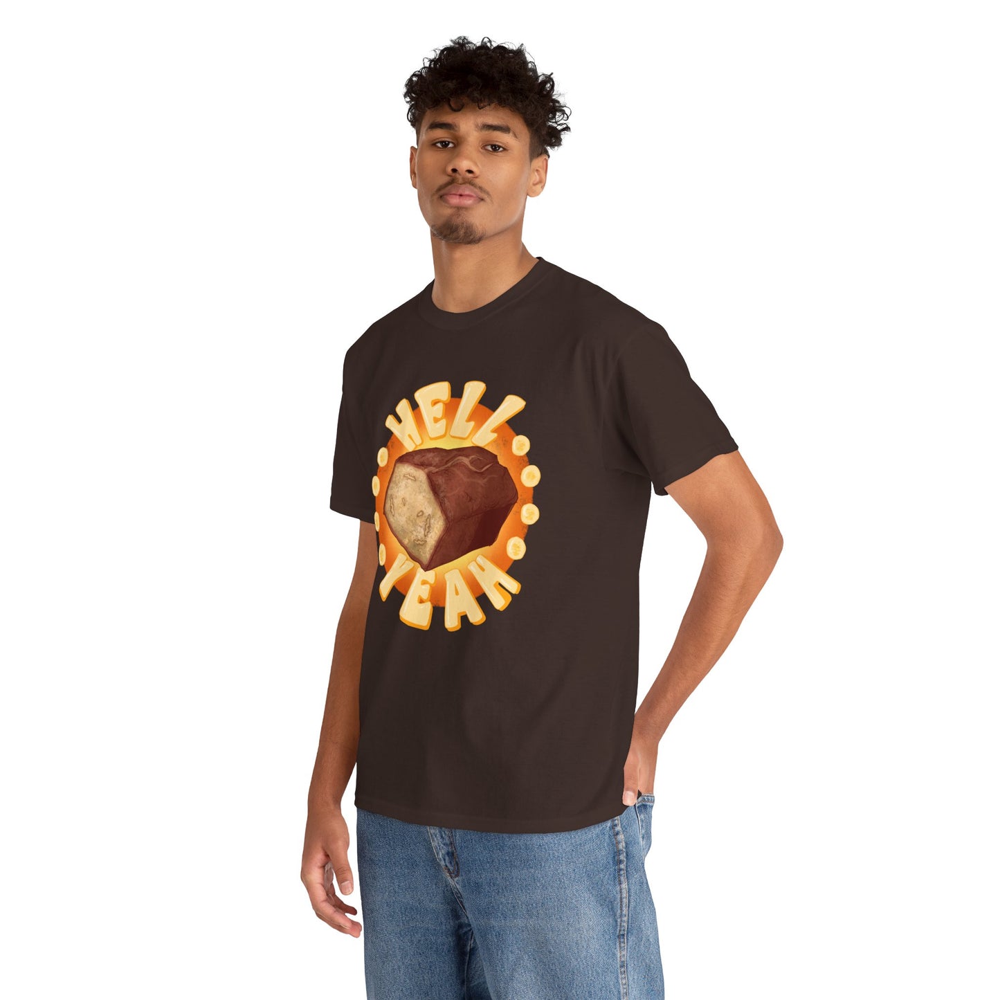 Banana Bread At Work Unisex Heavy Cotton Tee