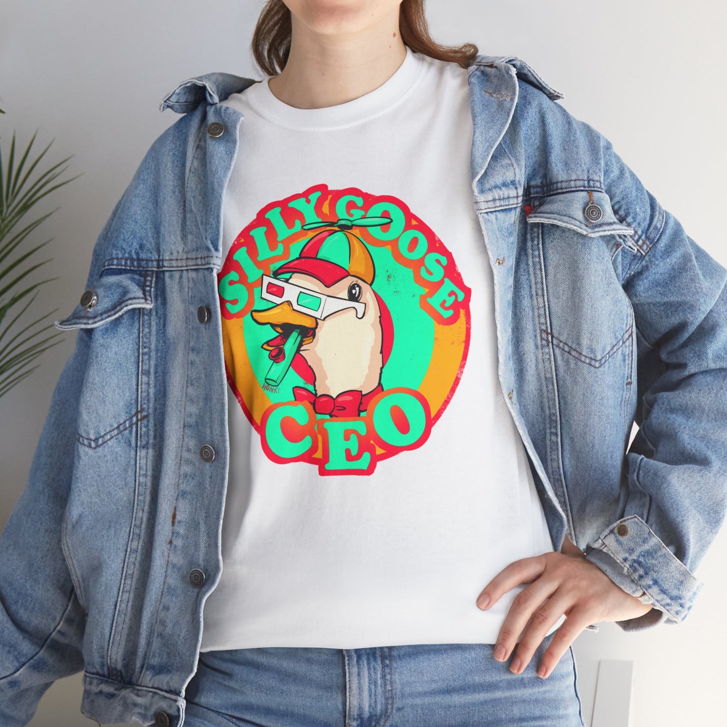 Silly Goose CEO Unisex Heavy Cotton Tee
