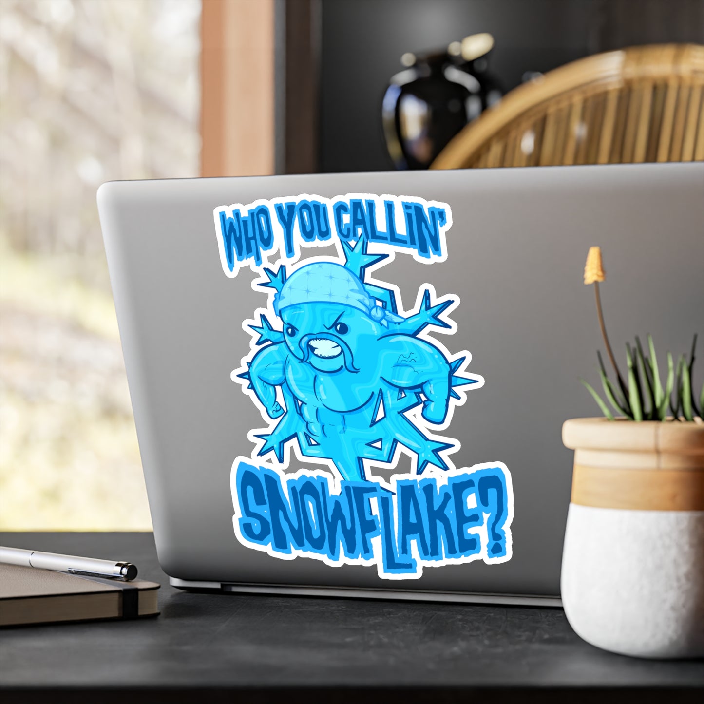Snowflake Kiss-Cut Vinyl Decal