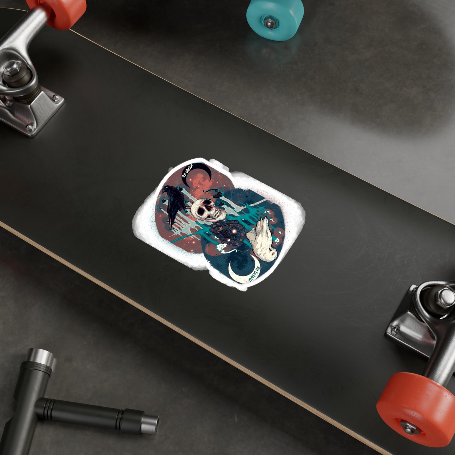 As Above So Below VI Kiss-Cut Vinyl Decal