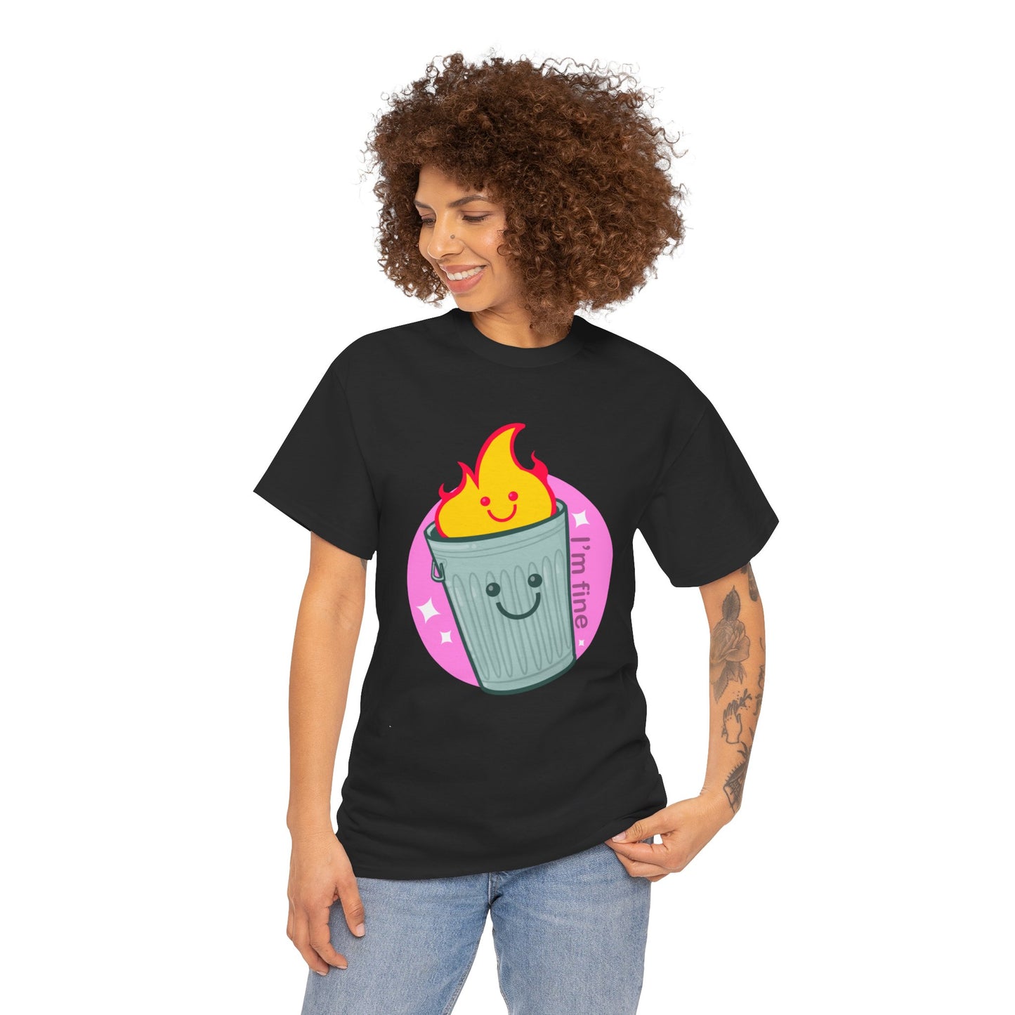 Trash Fire Unisex Heavy Cotton Tee