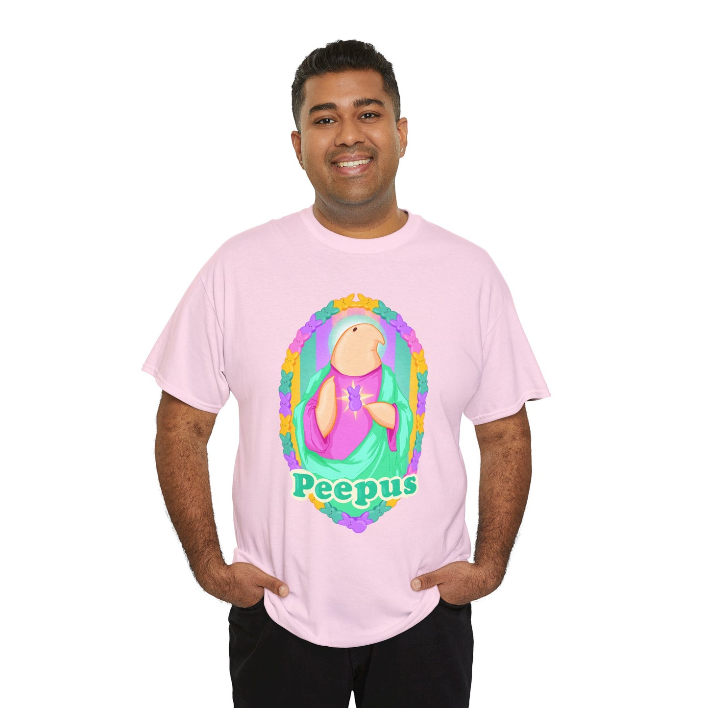Peepus Unisex Heavy Cotton Tee