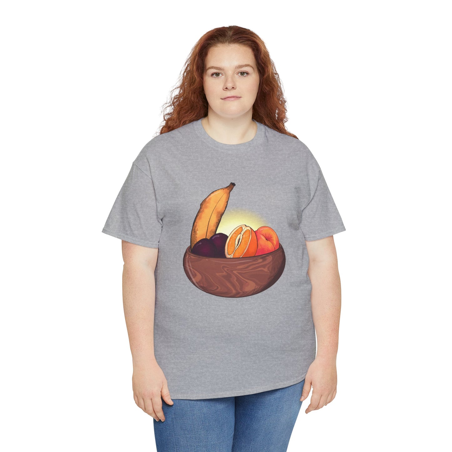 Adult Fruit Basket Unisex Heavy Cotton Tee