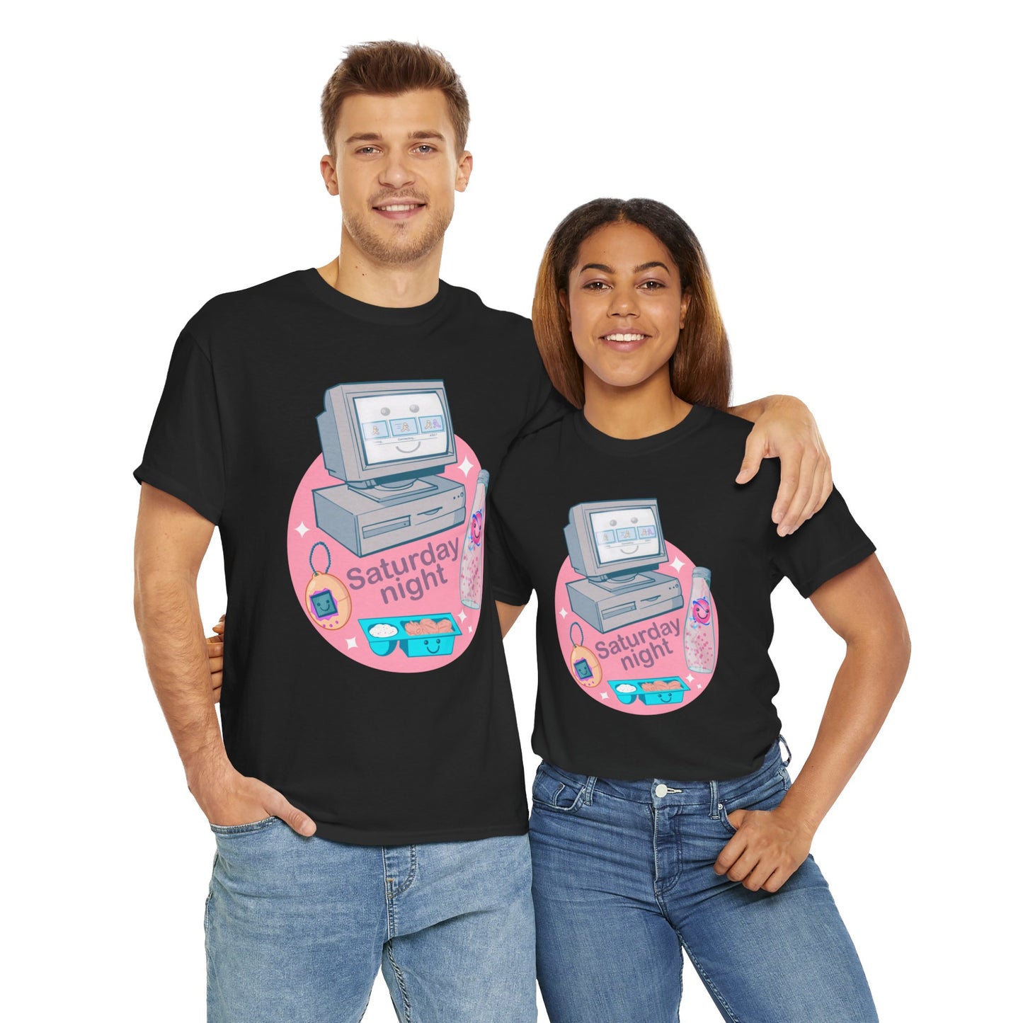 Saturday Night Unisex Heavy Cotton Tee