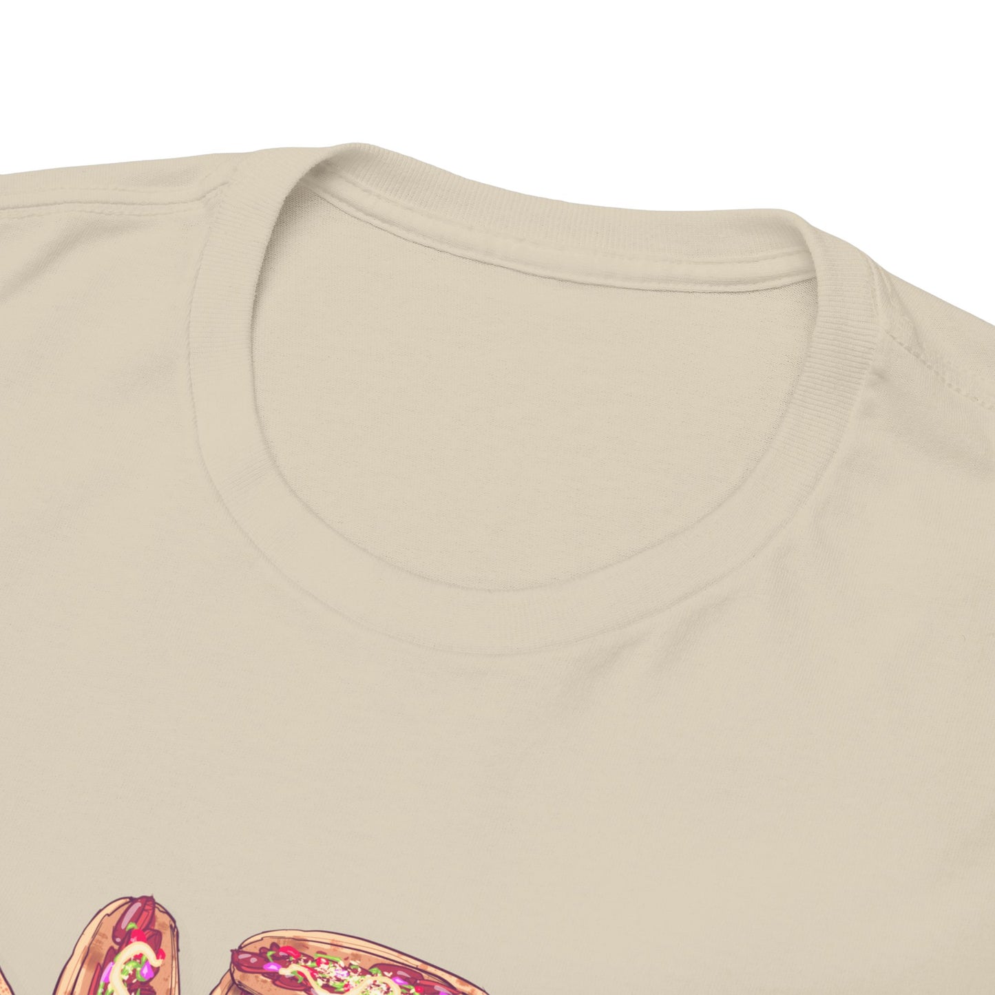 Nine Fat Tacos Unisex Heavy Cotton Tee