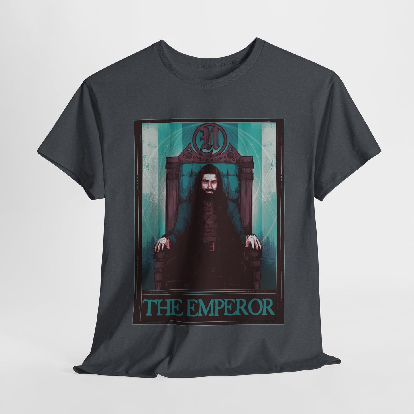 The Vampire Emperor Unisex Heavy Cotton Tee