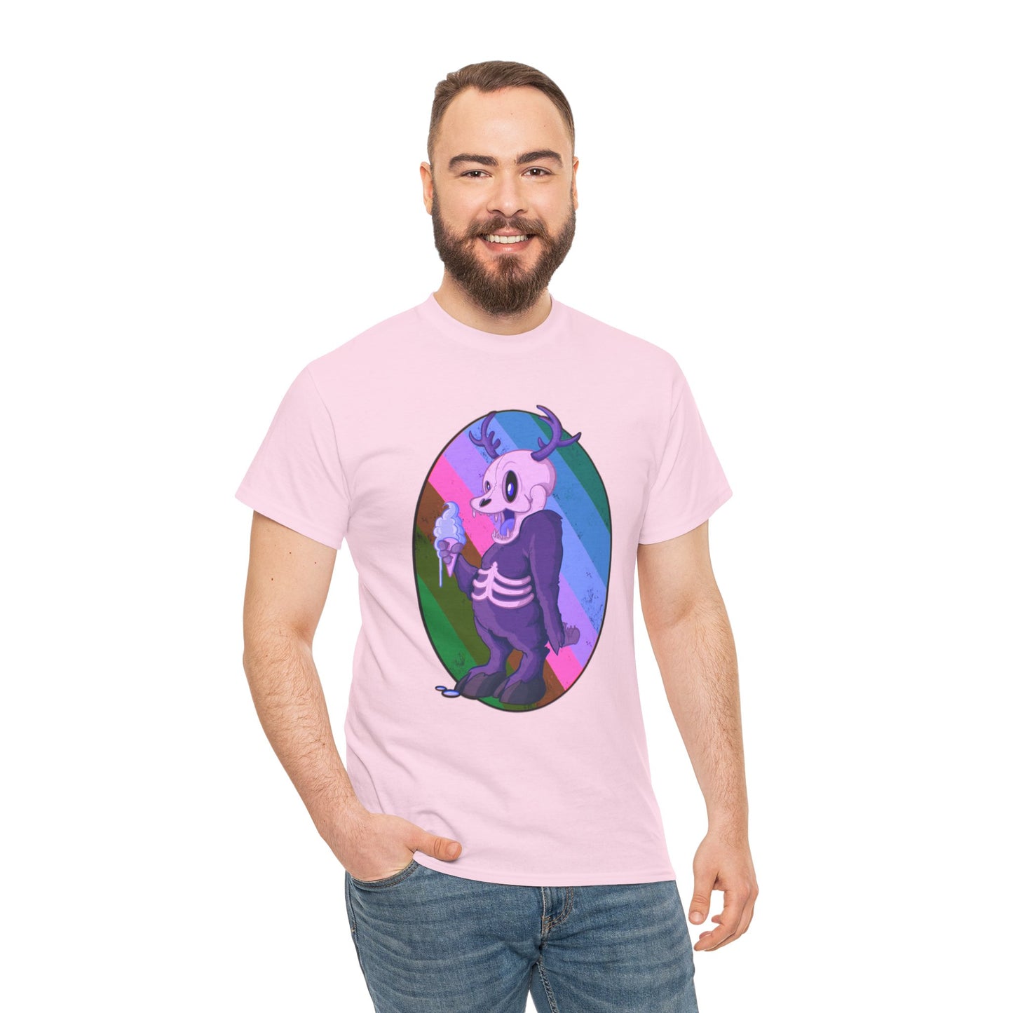 Monster Ice Cream Unisex Heavy Cotton Tee