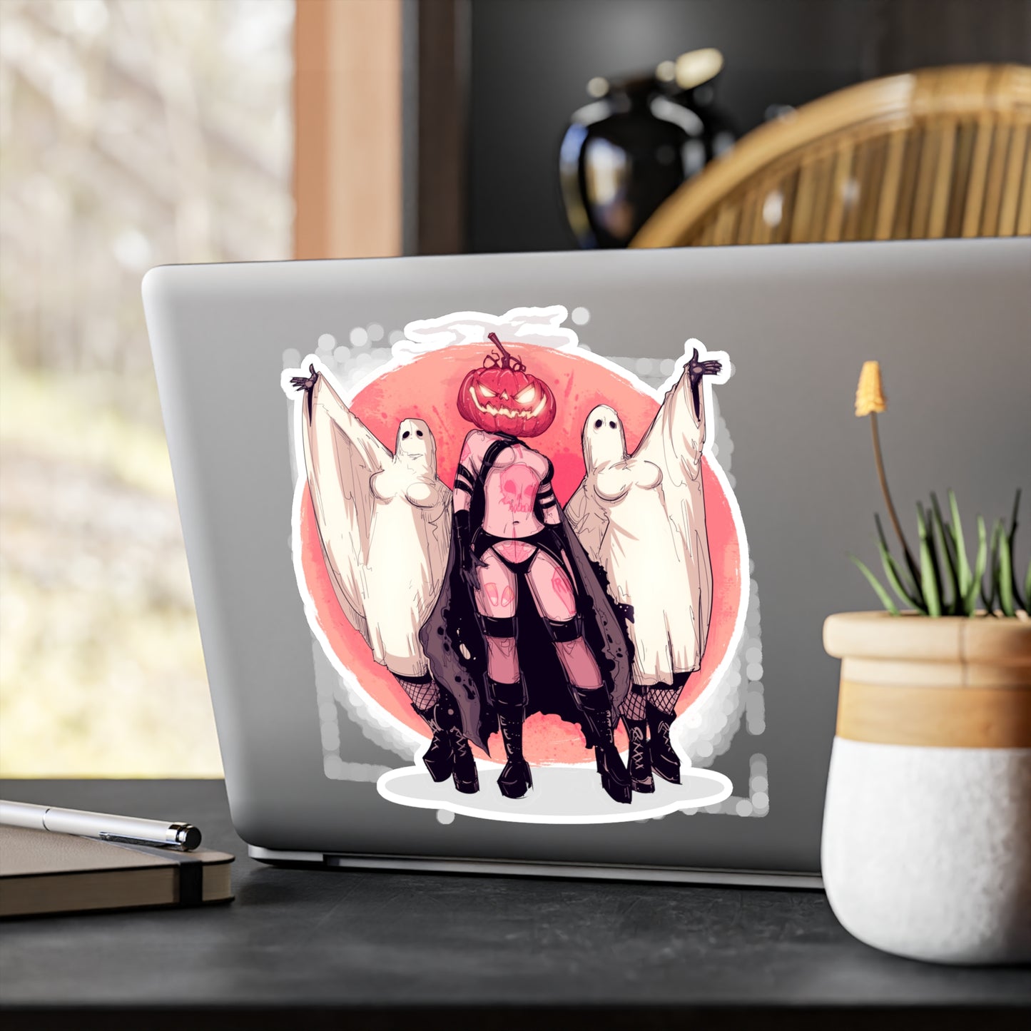 Return Of The Pumpkin Queen Kiss-Cut Vinyl Decal