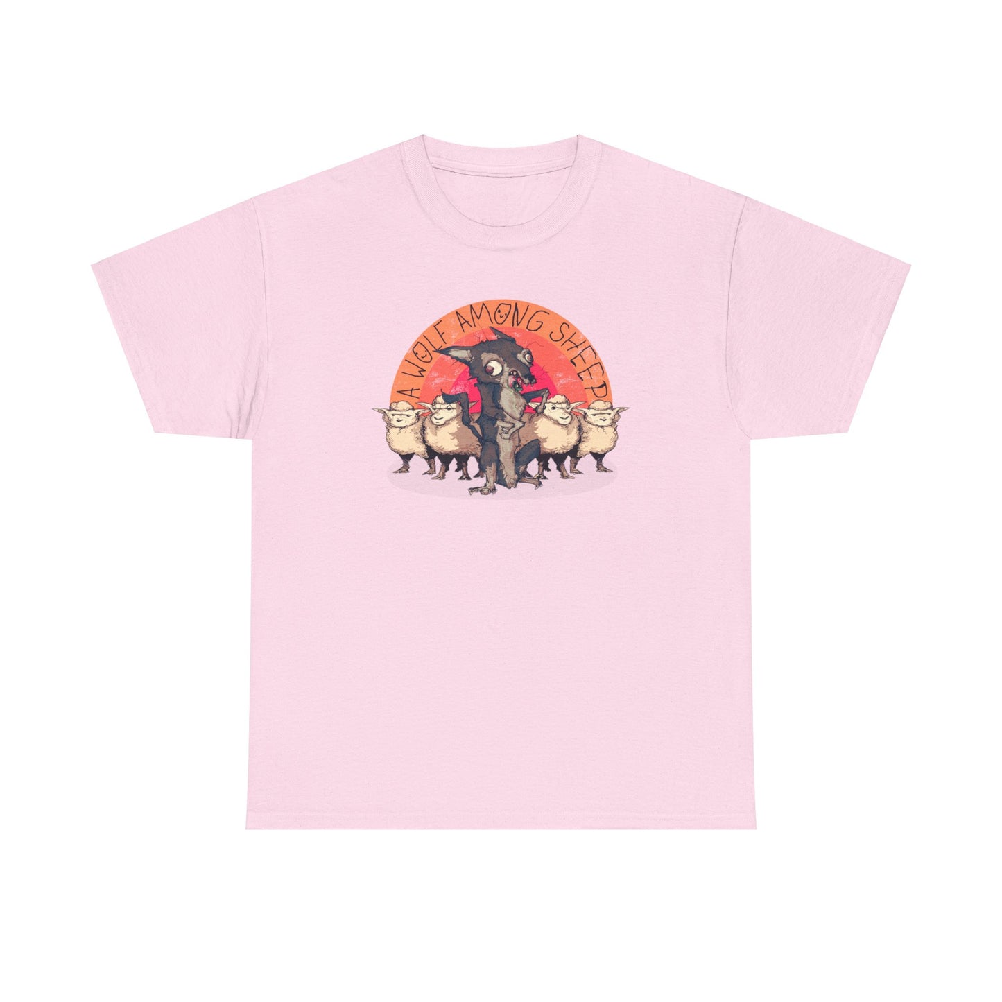 A Wolf Among Sheep Unisex Heavy Cotton Tee