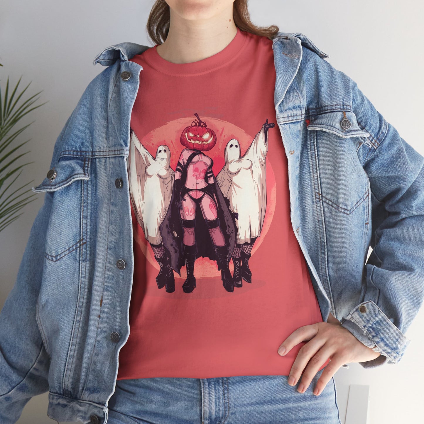 The Pumpkin Queen Returns Unisex Heavy Cotton Tee