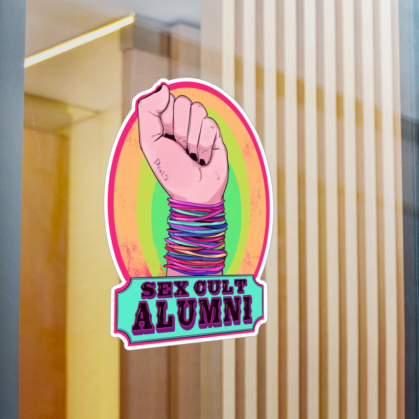 Jelly Bracelets Kiss-Cut Vinyl Decal
