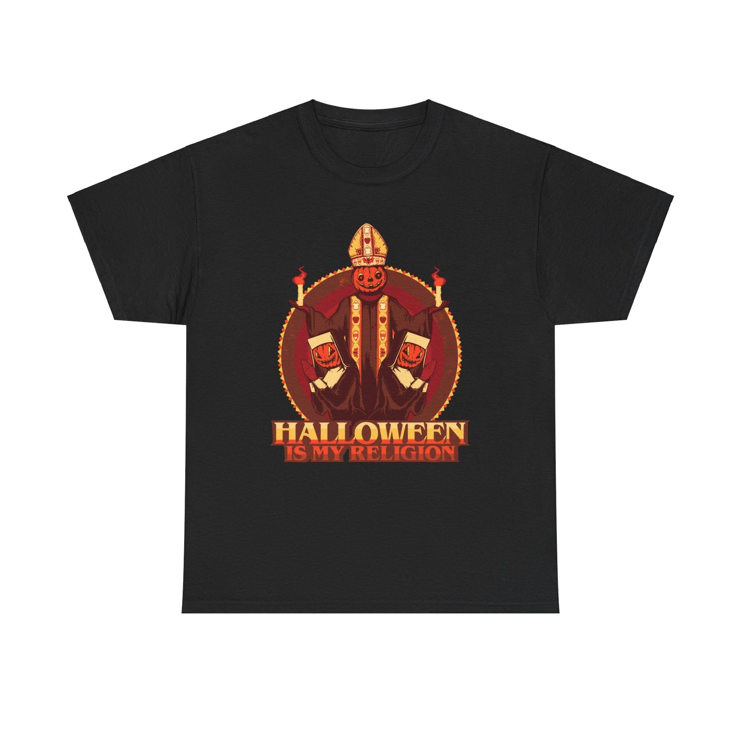 Halloween Is My Religion Unisex Heavy Cotton Tee