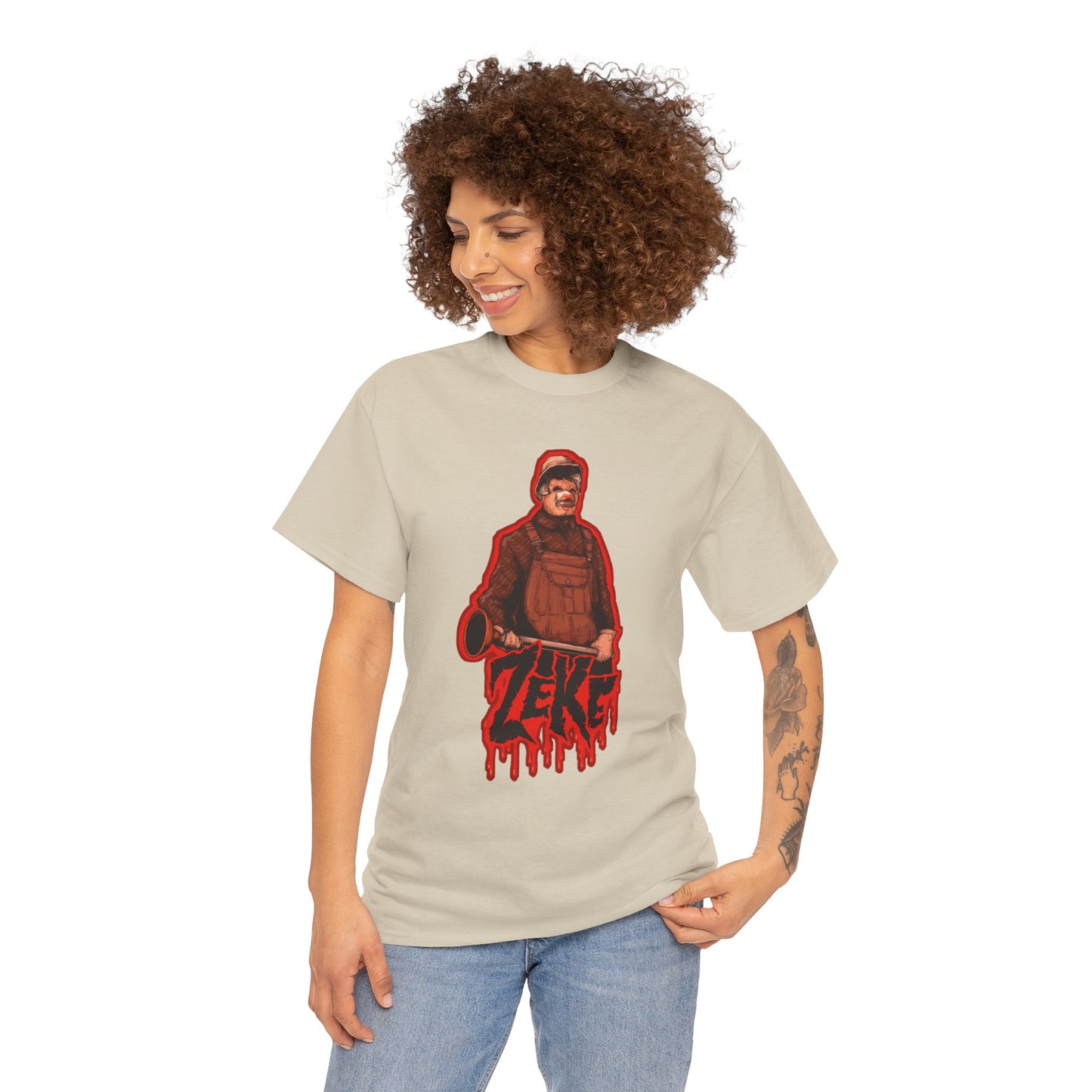 Zeke The Plumber Unisex Heavy Cotton Tee