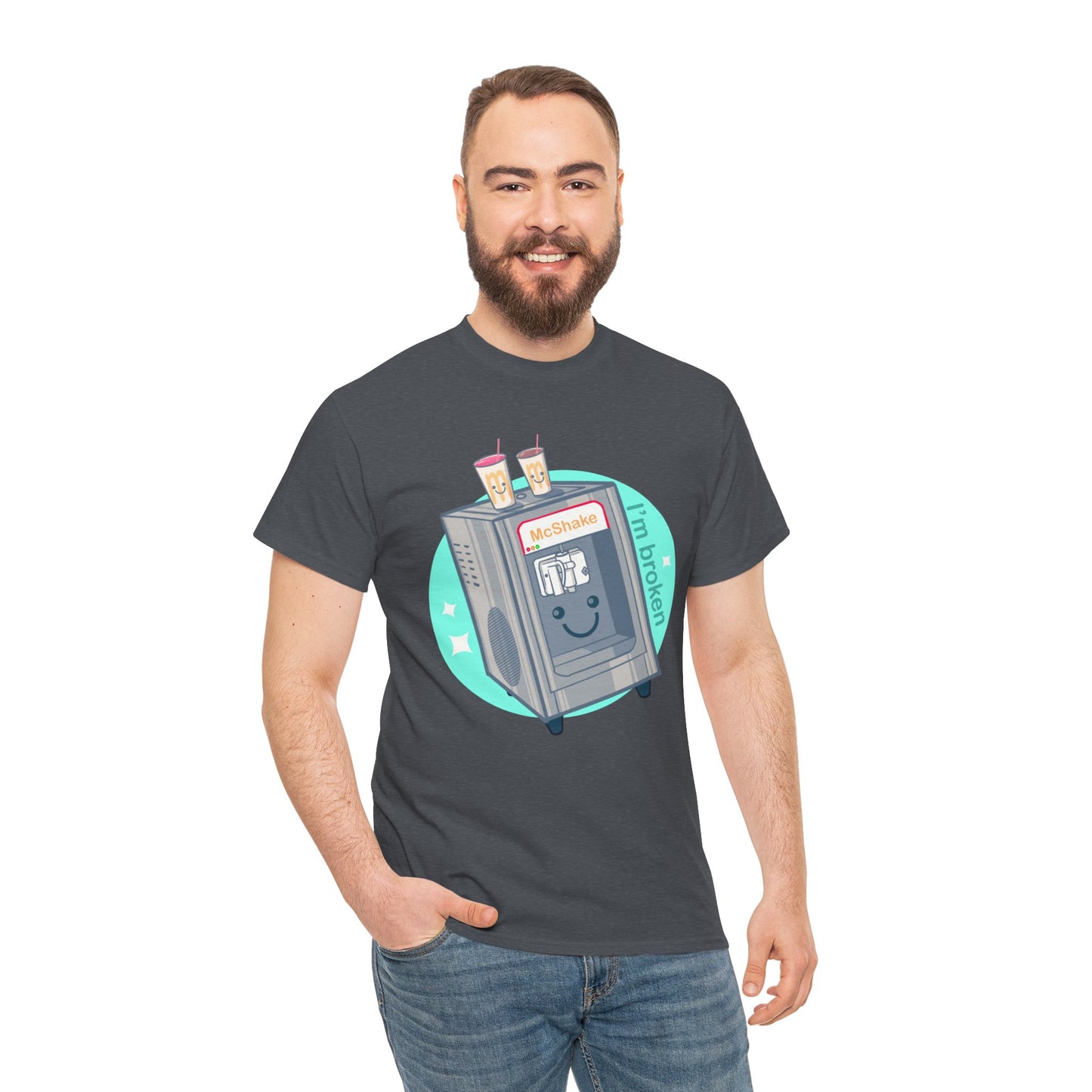 Shake Machine Unisex Heavy Cotton Tee