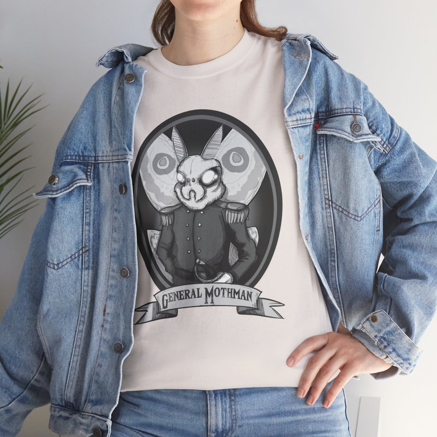 General Mothman Unisex Heavy Cotton Tee