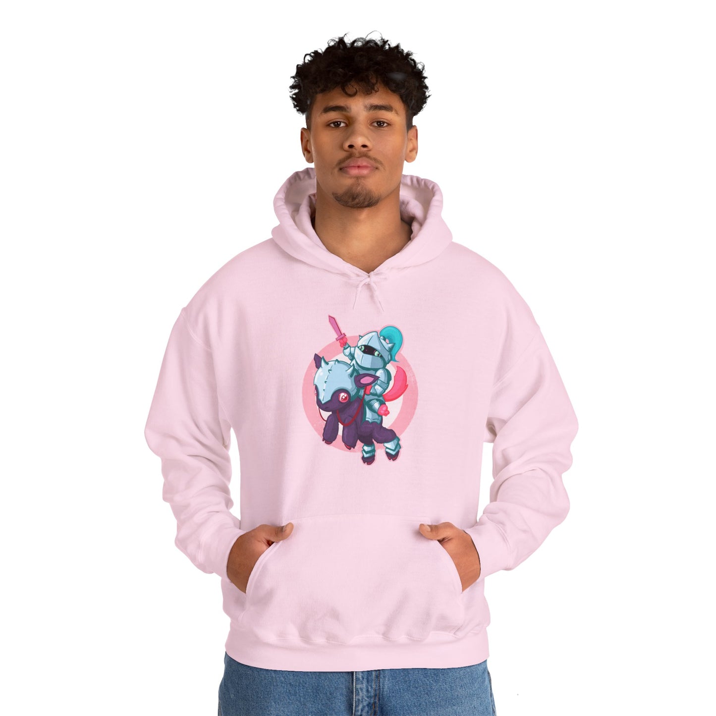 Knight In Shining Armor Unisex Heavy Blend Hooded Sweatshirt