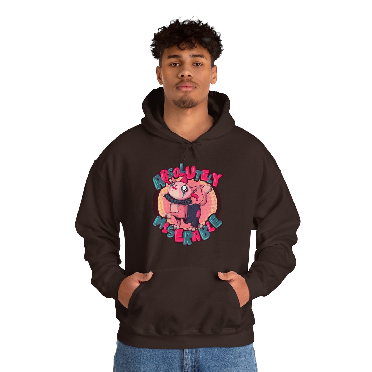 Absolutely Miserable Unisex Heavy Blend Hooded Sweatshirt