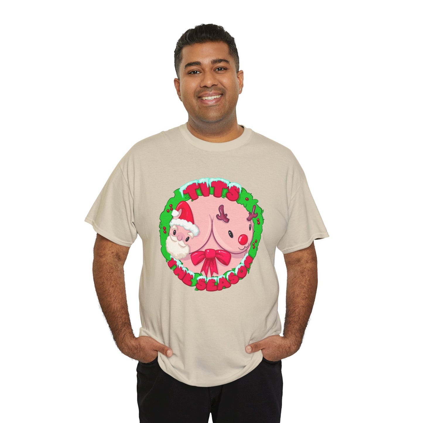 Tits The Season Unisex Heavy Cotton Tee
