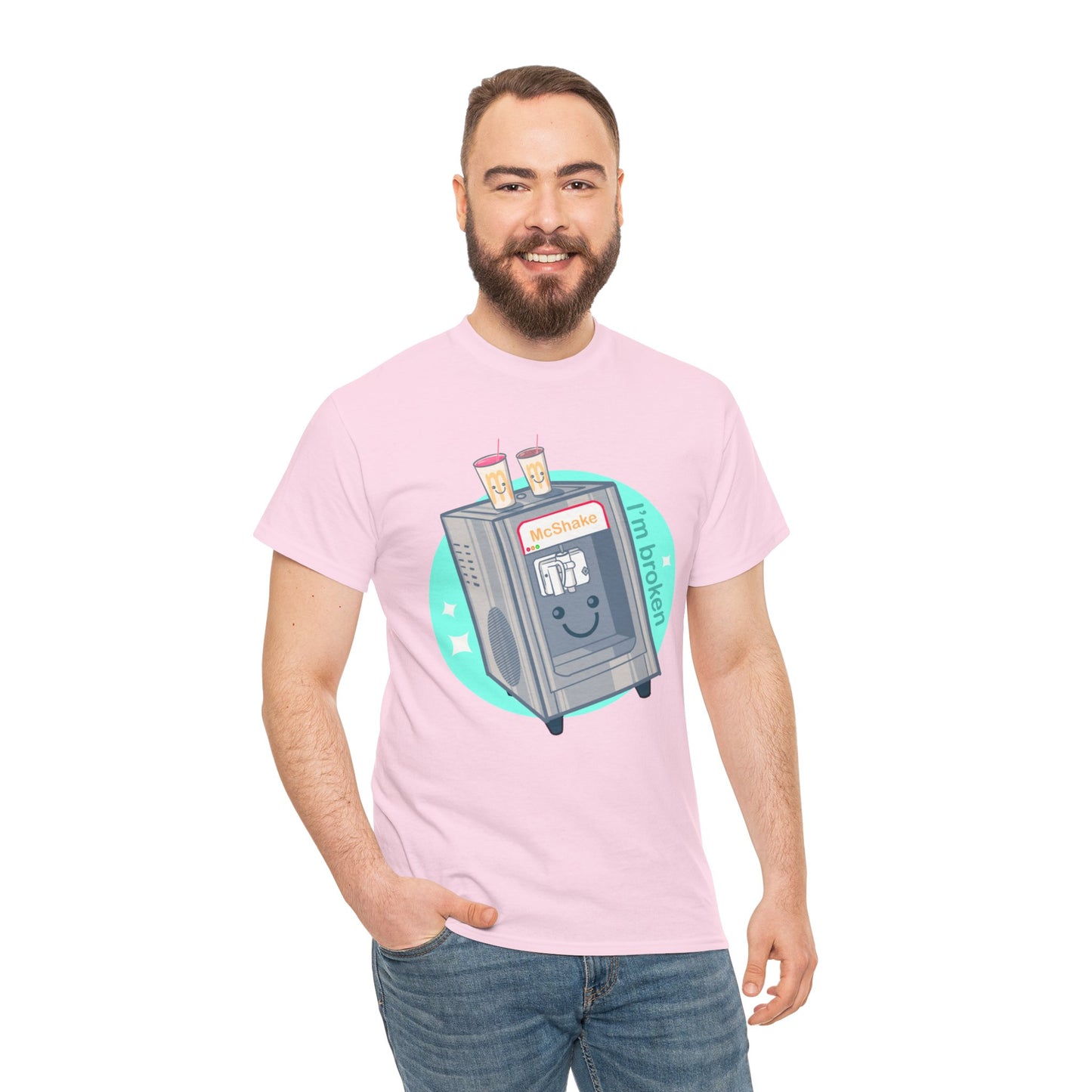 Shake Machine Unisex Heavy Cotton Tee