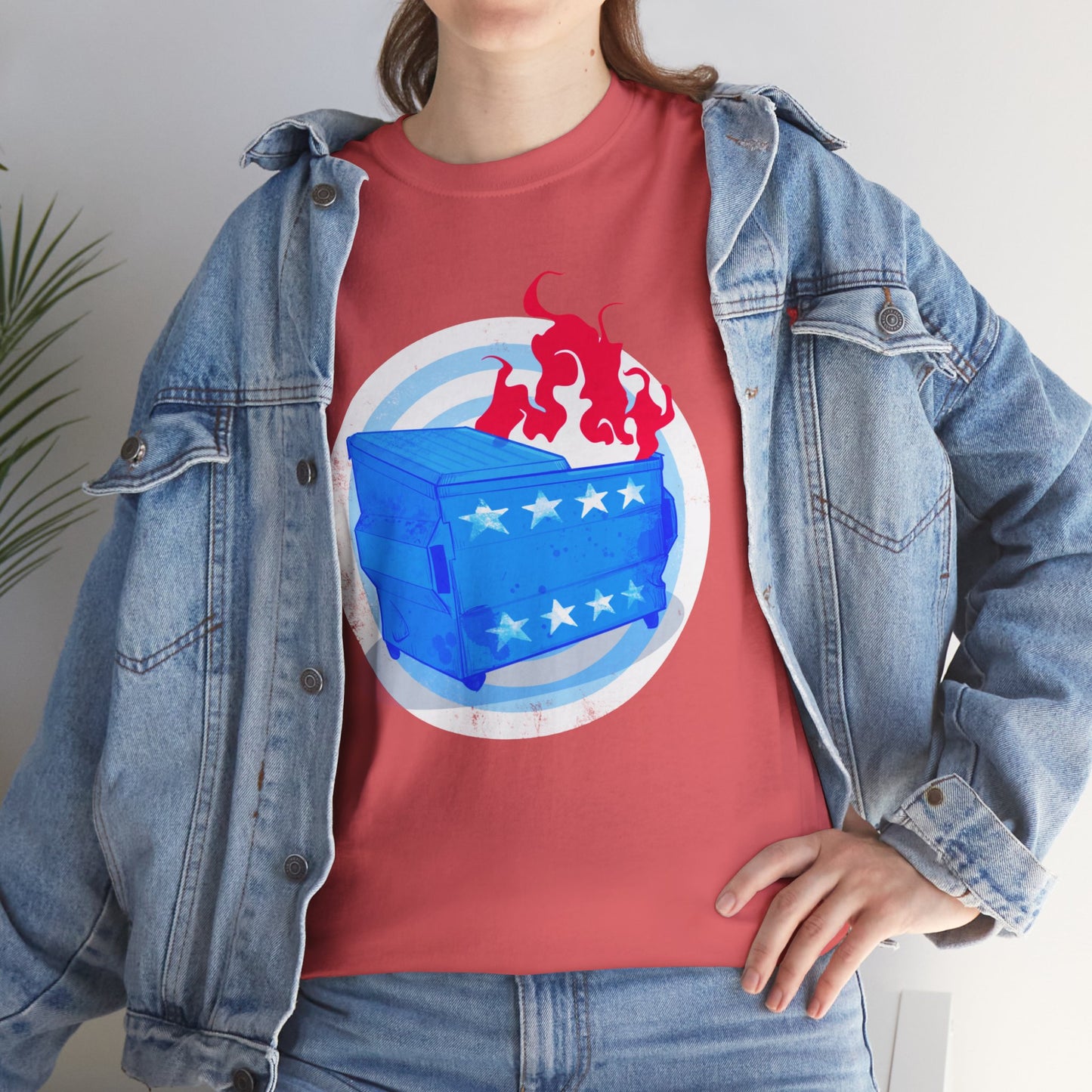 American Dumpster Firre Unisex Heavy Cotton Tee