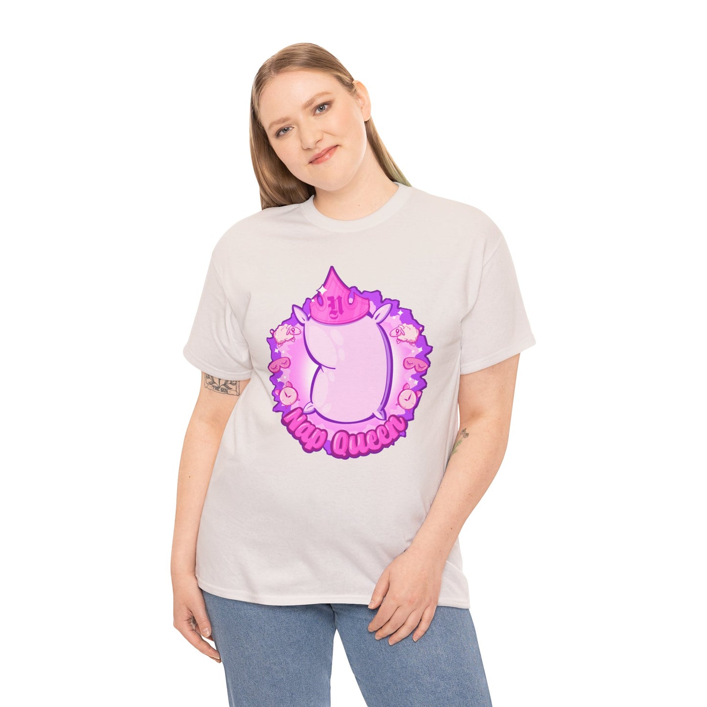 Nap Queen Unisex Heavy Cotton Tee