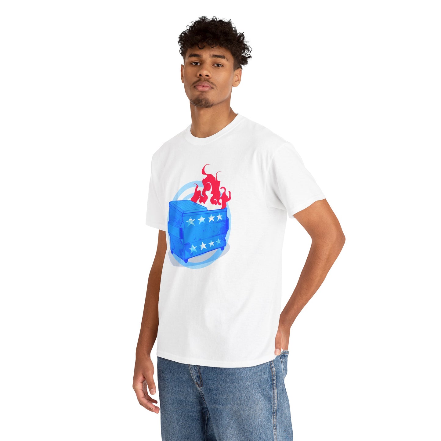 American Dumpster Firre Unisex Heavy Cotton Tee