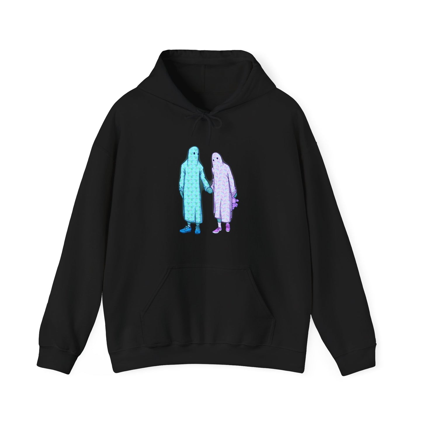 Ghost Kids Unisex Heavy Blend Hooded Sweatshirt