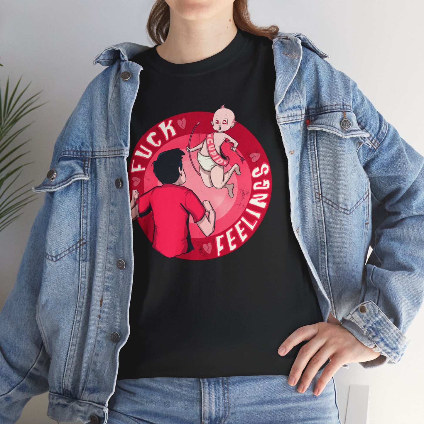 F Feelings Unisex Heavy Cotton Tee