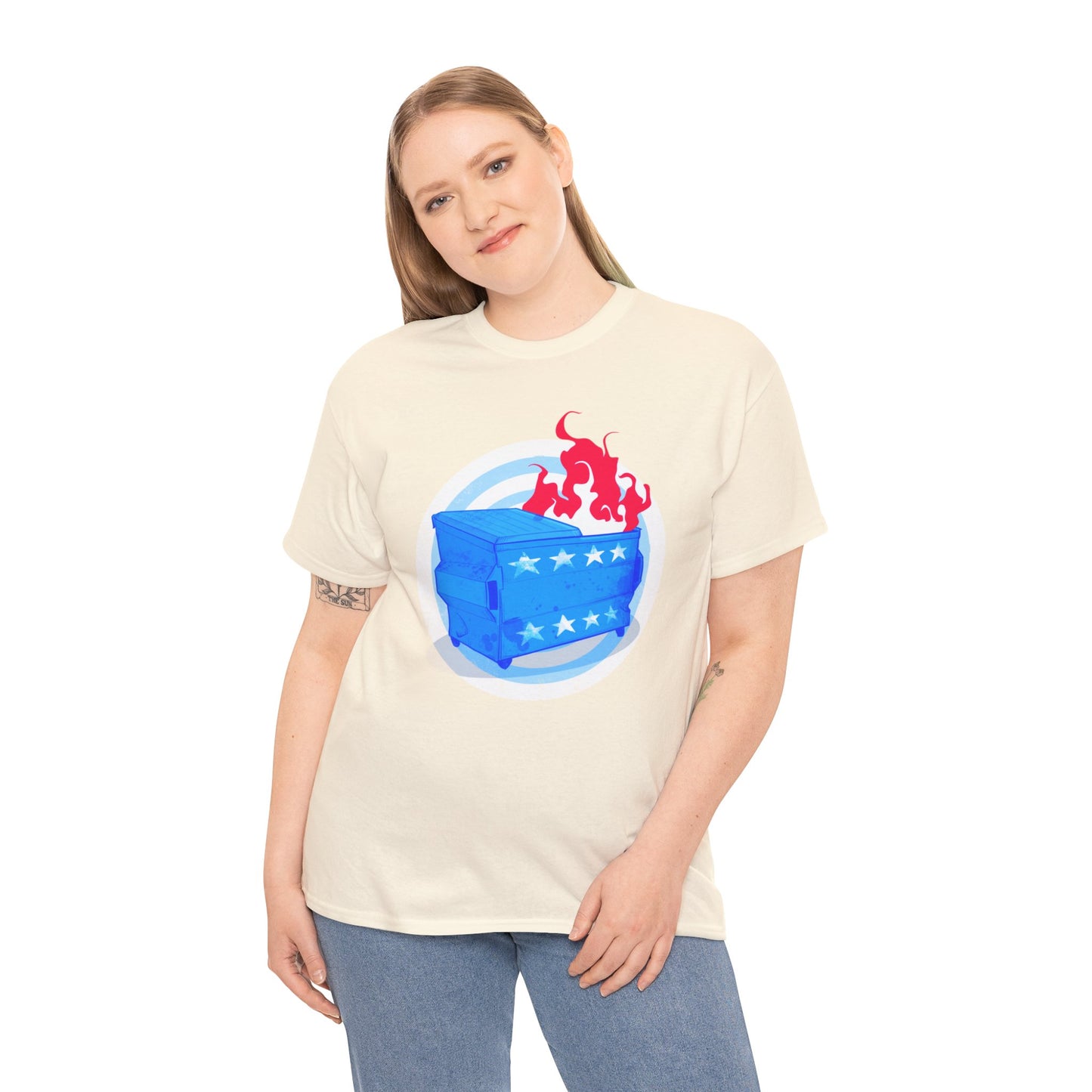 American Dumpster Firre Unisex Heavy Cotton Tee