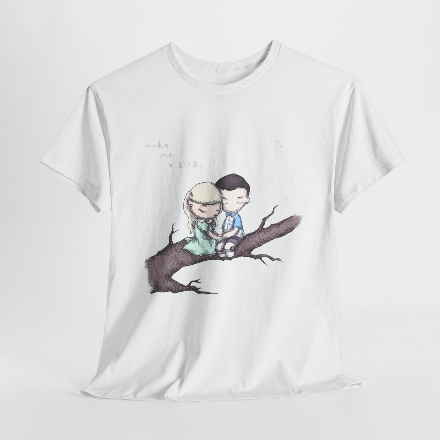 Make Me A Bird Unisex Heavy Cotton Tee