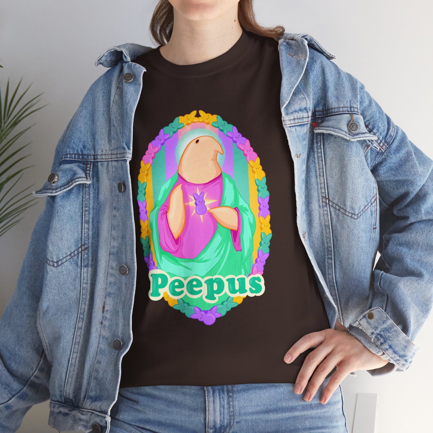 Peepus Unisex Heavy Cotton Tee