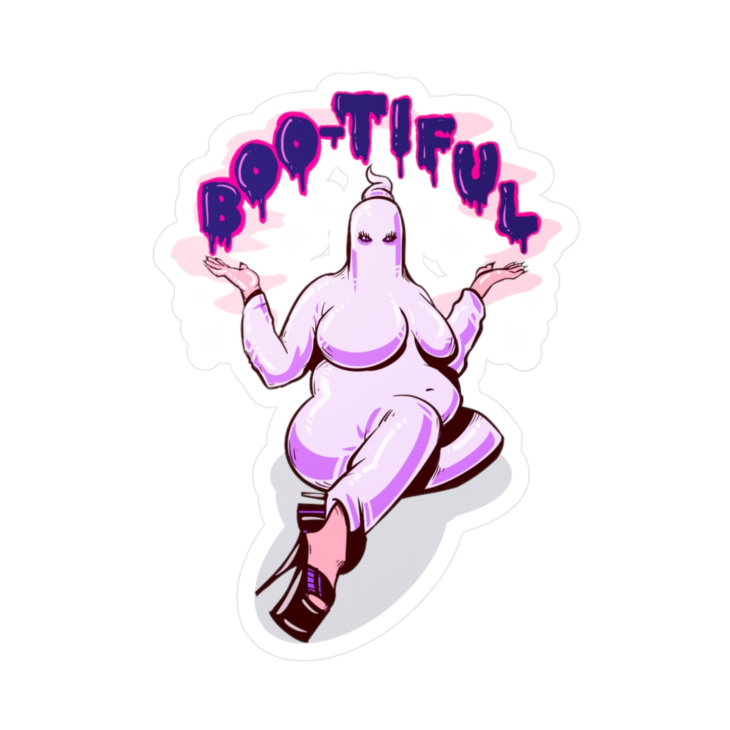 Boo-Tiful Kiss-Cut Vinyl Decal
