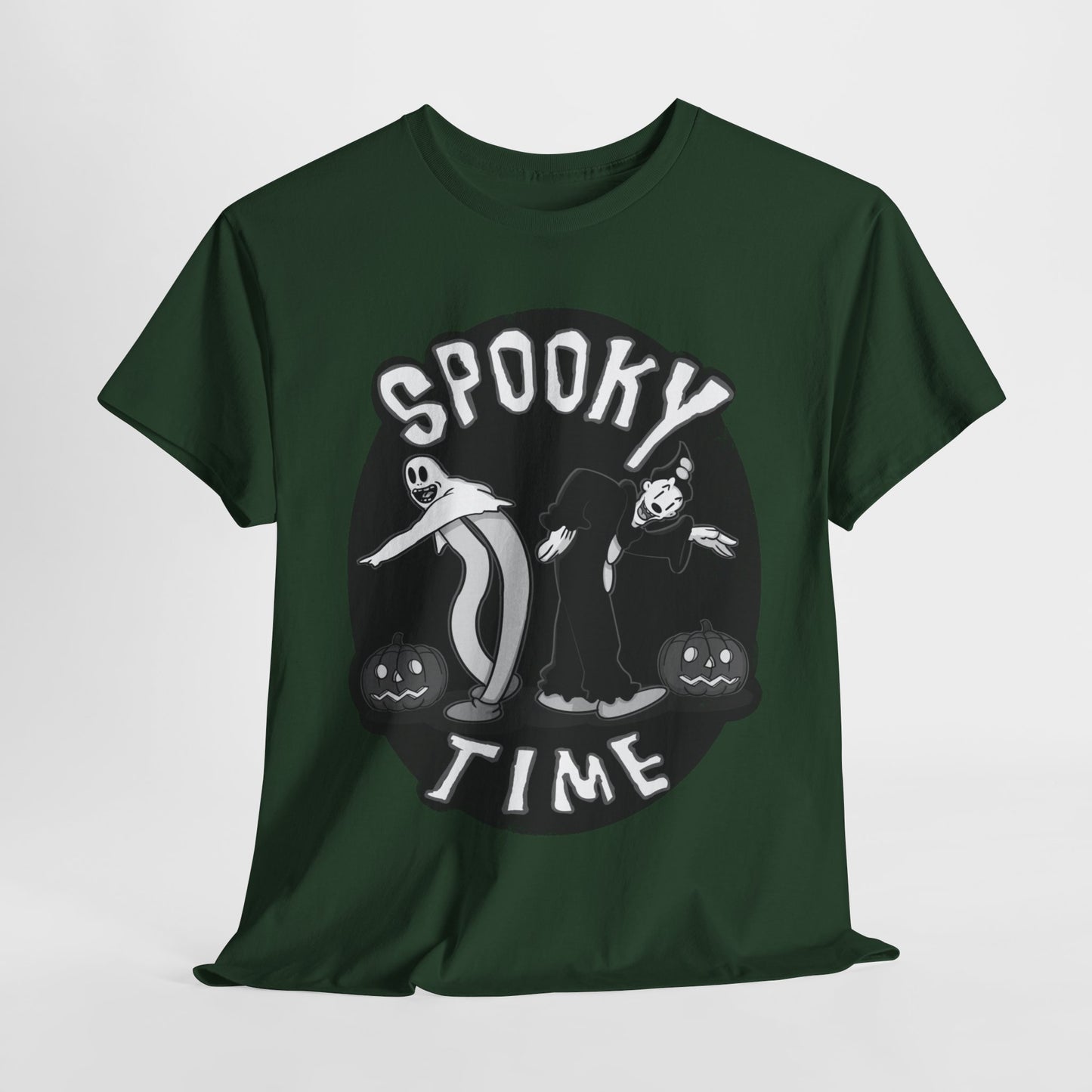 Spooky Time Unisex Heavy Cotton Tee