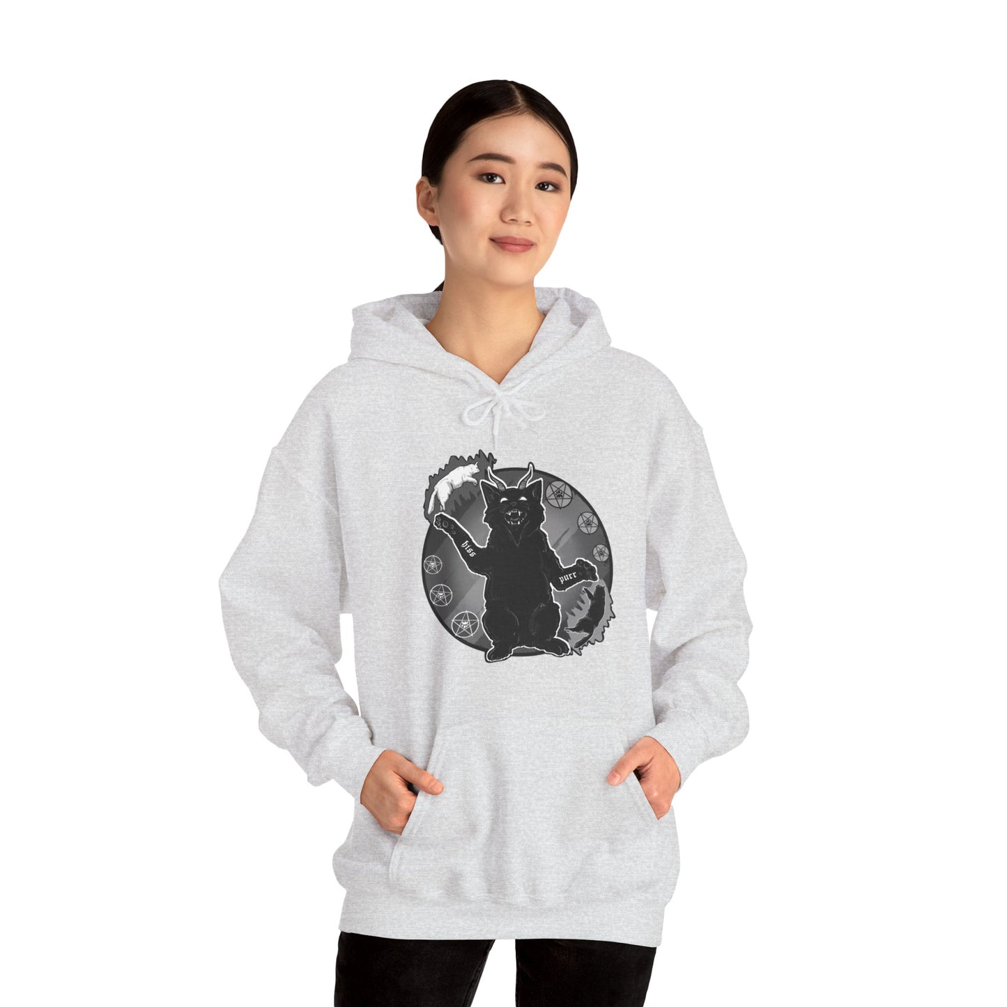 Baphocat II Unisex Heavy Blend Hooded Sweatshirt