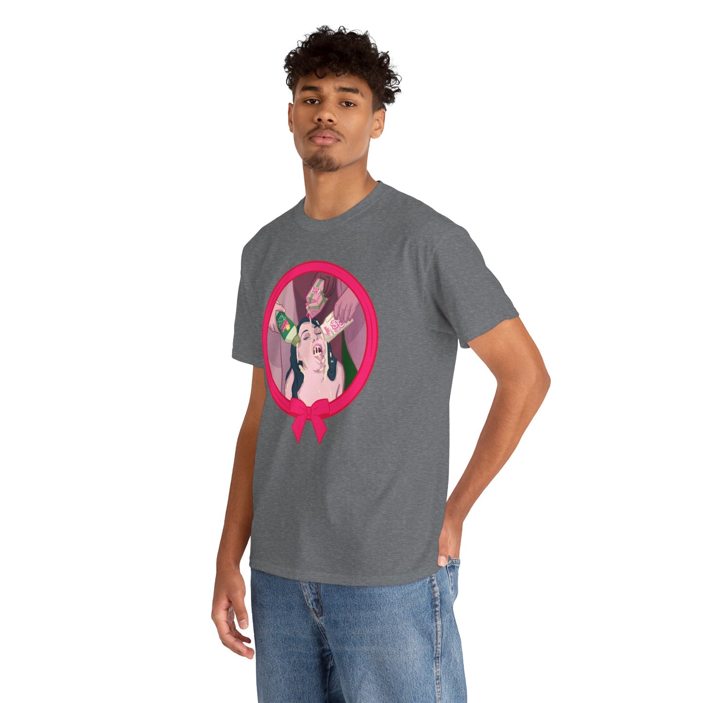Cum All Ye Facial Unisex Heavy Cotton Tee