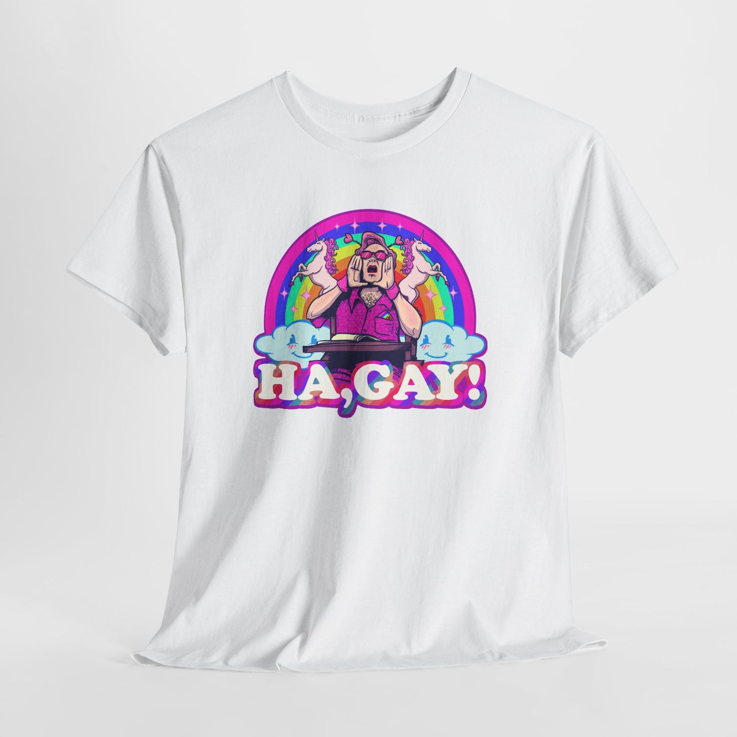 Gay Pride Unisex Heavy Cotton Tee