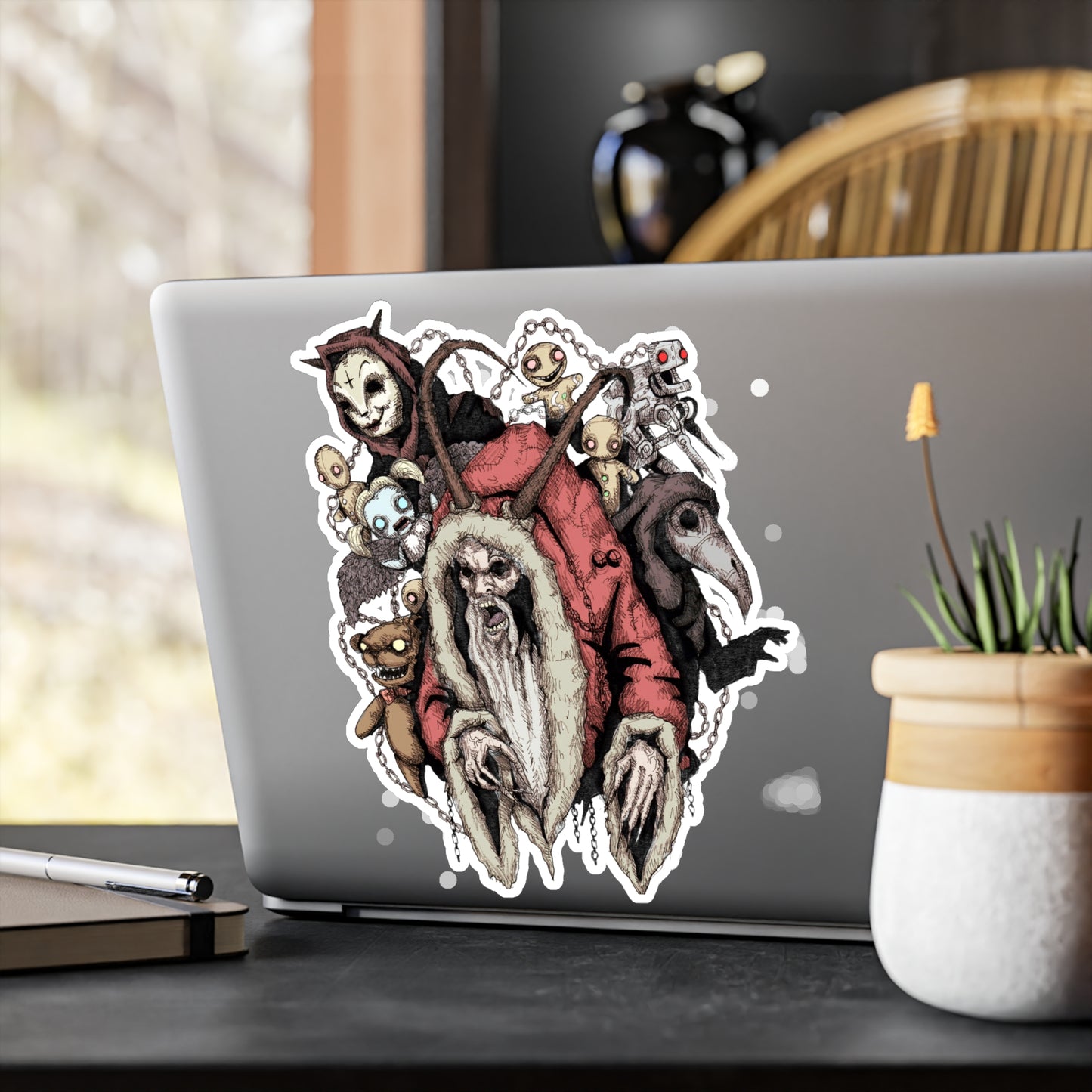 Krampus 2.0 Kiss-Cut Vinyl Decal
