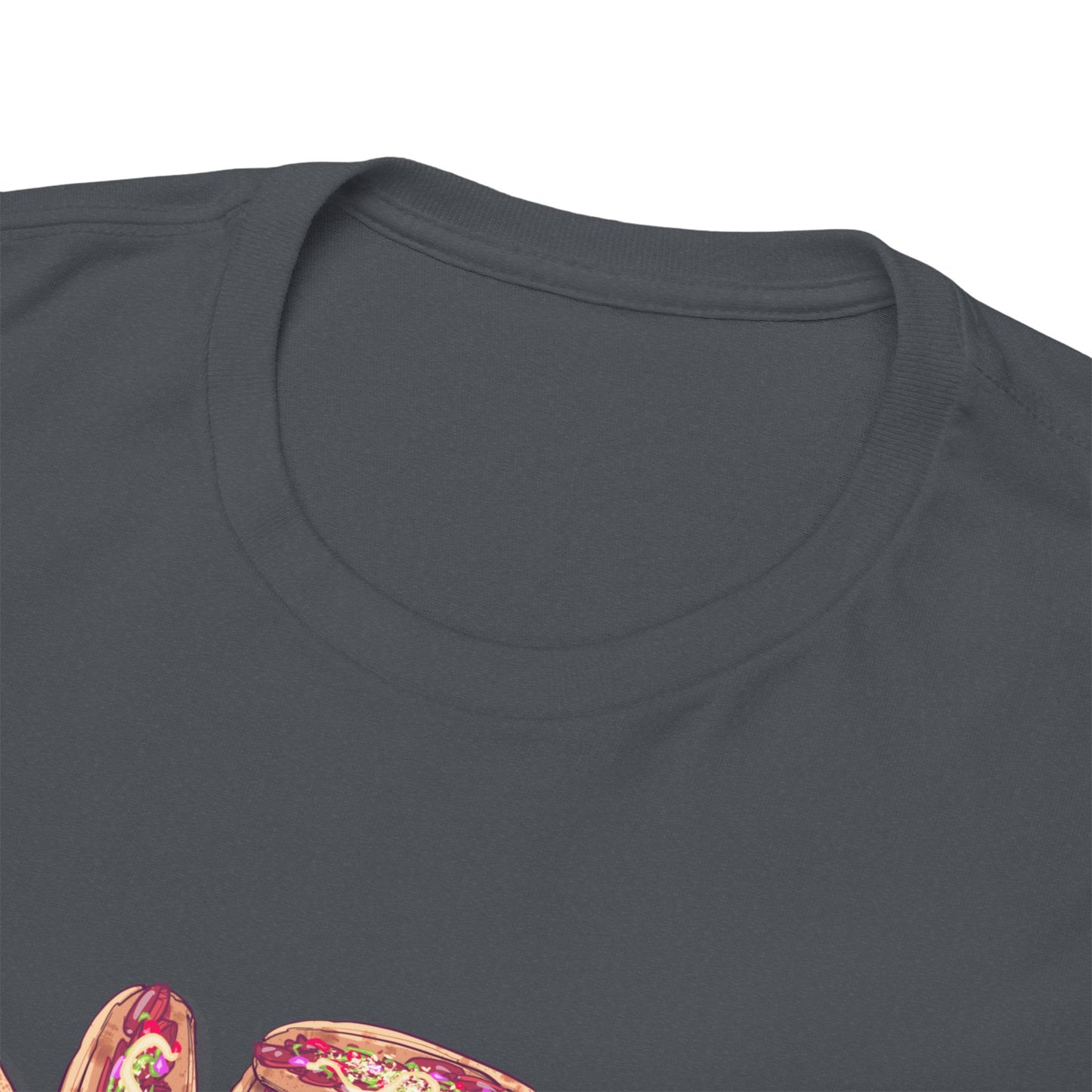 Nine Fat Tacos Unisex Heavy Cotton Tee