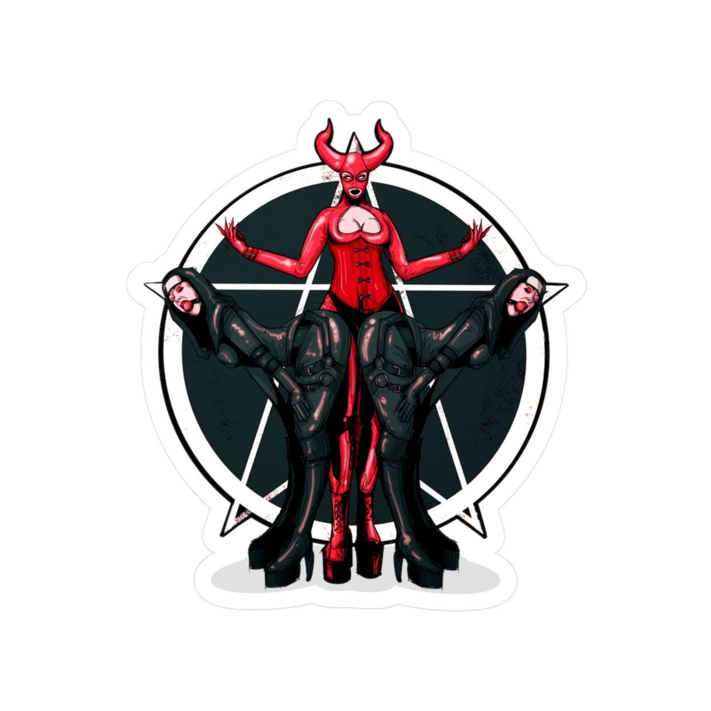 Latex Kiss-Cut Vinyl Decal