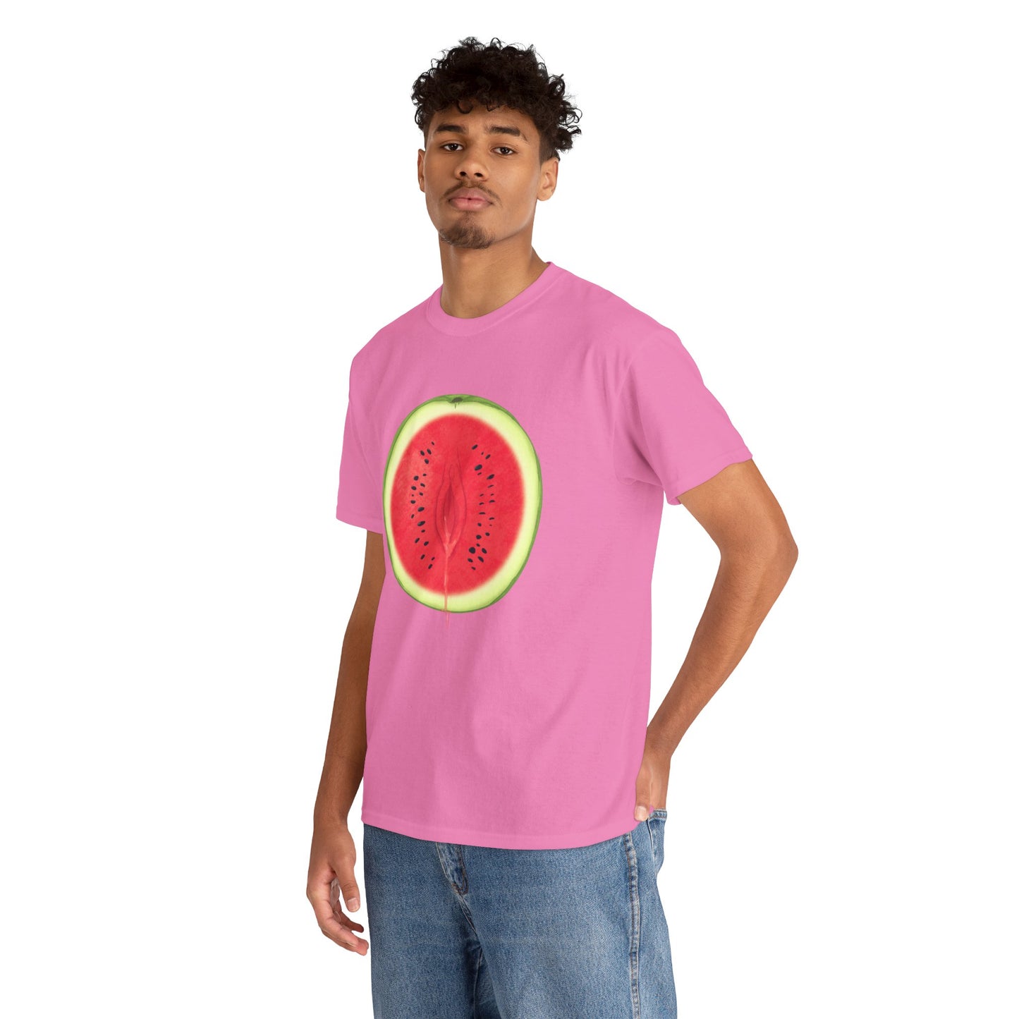 Juicy Watermelon Unisex Heavy Cotton Tee
