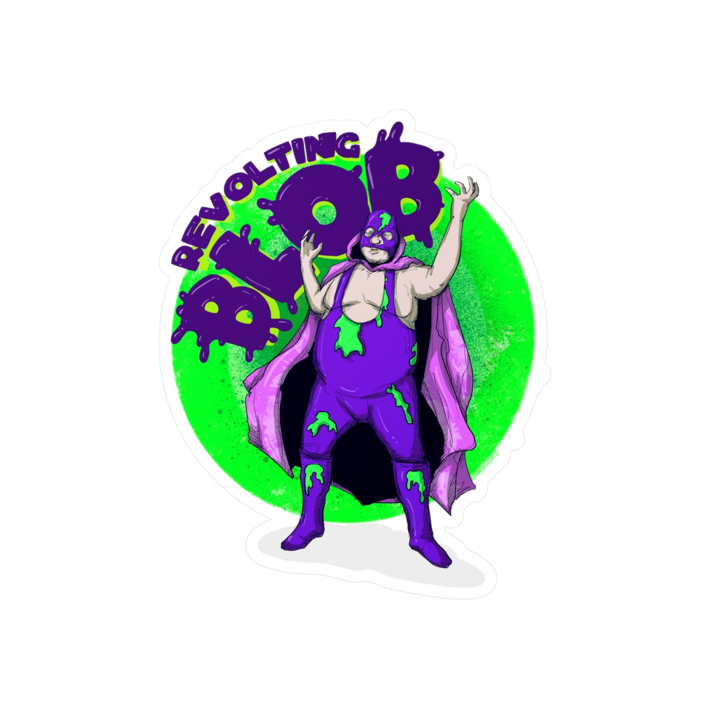 Revolting Blob Kiss-Cut Vinyl Decal