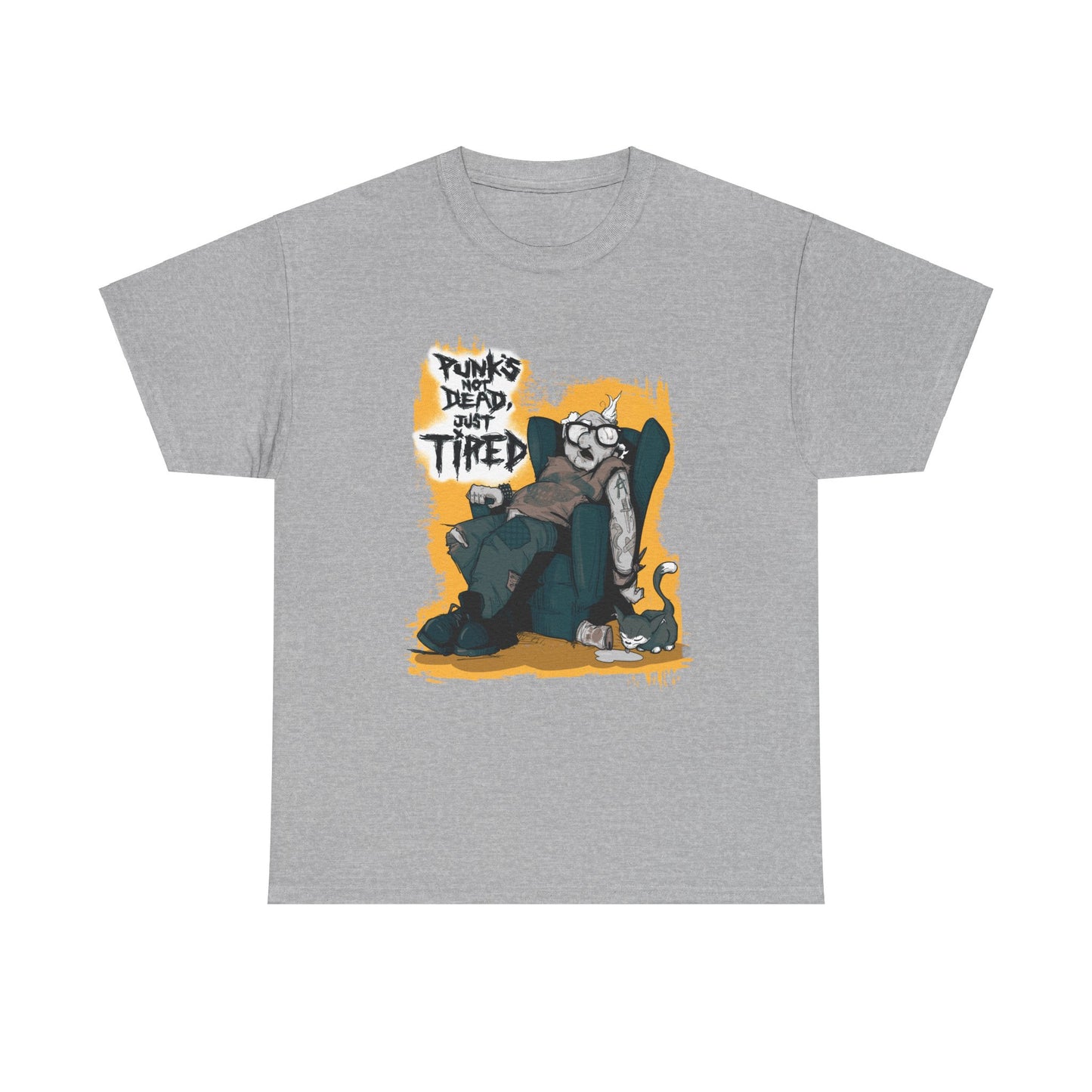 Old Punk Unisex Heavy Cotton Tee