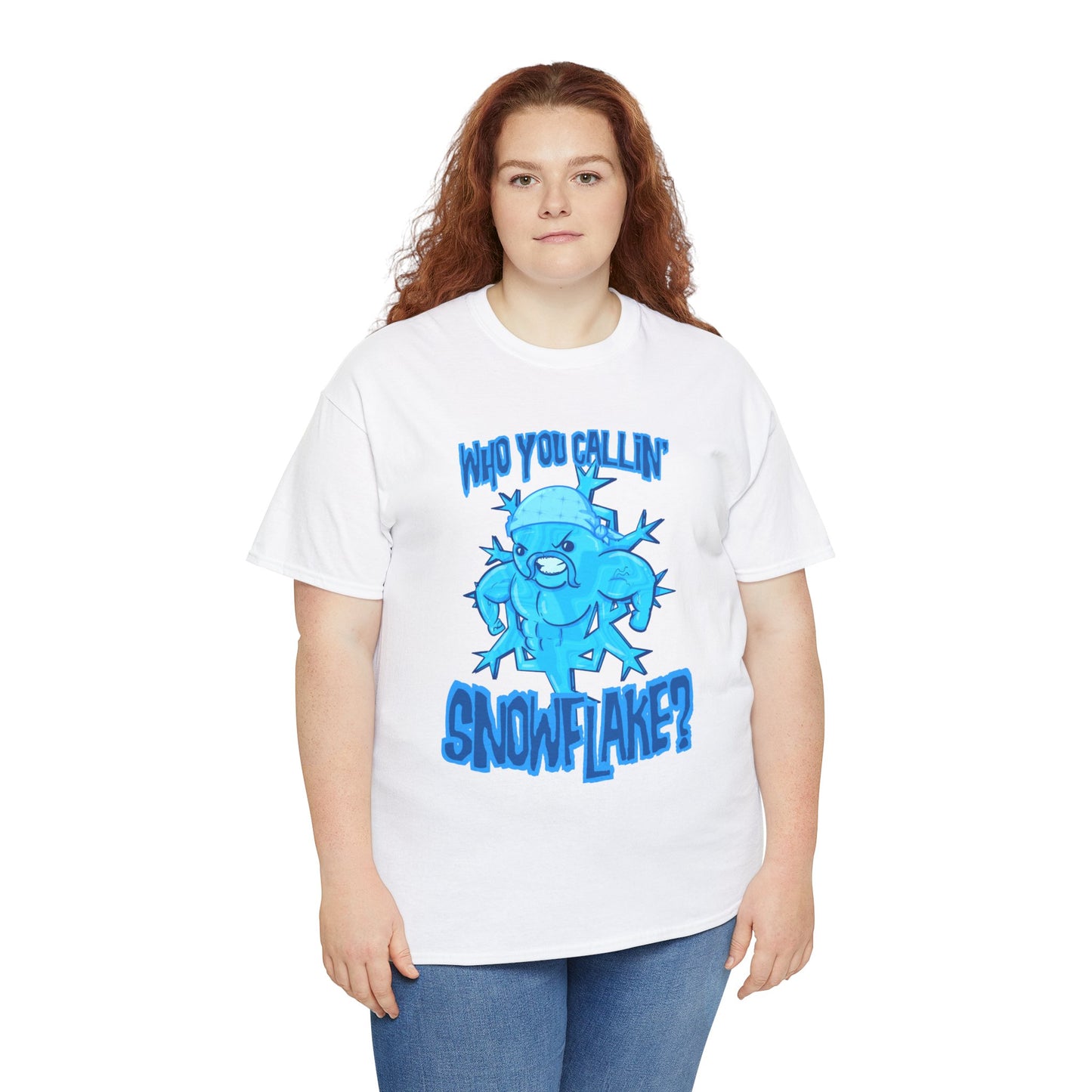 Tough Snowflake Unisex Heavy Cotton Tee