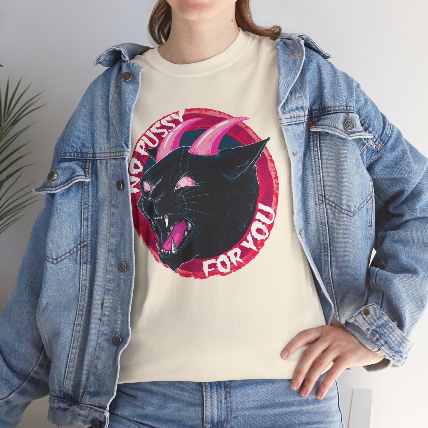 No Pussy For You Unisex Heavy Cotton Tee